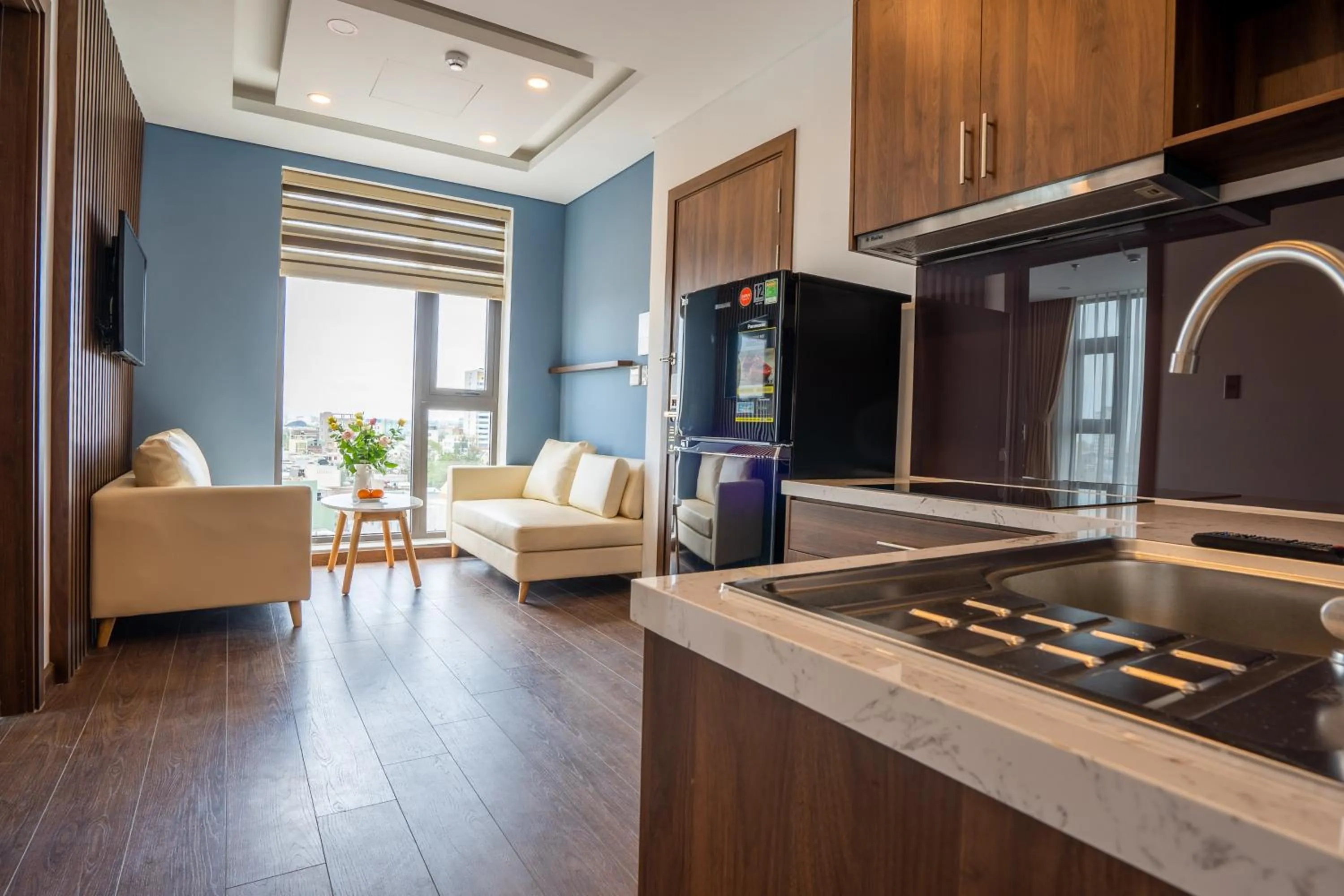 Kitchen or kitchenette in Minh Quan Hotel - Da Nang Center By HOS