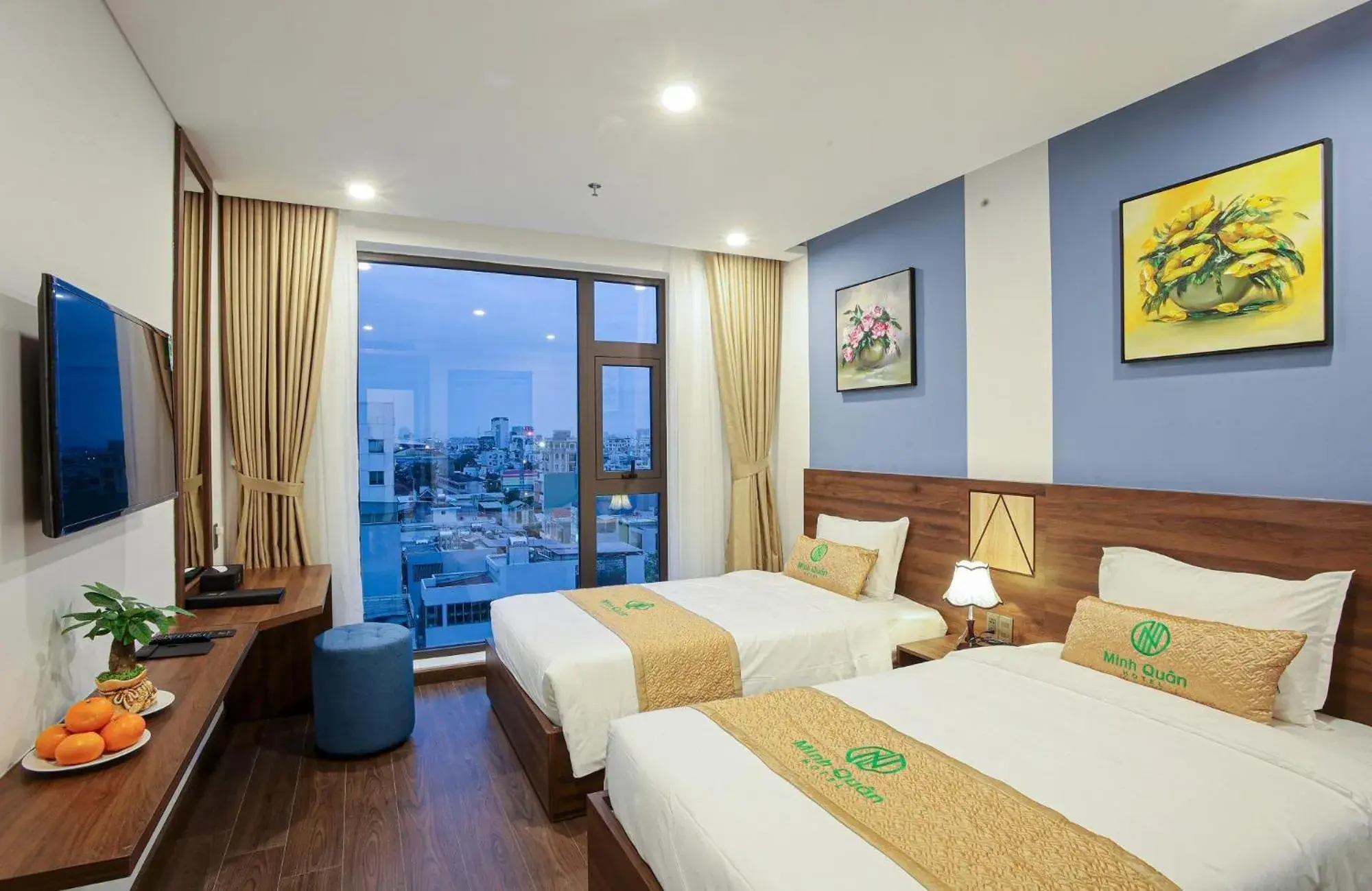 Bed in Minh Quan Hotel - Da Nang Center By HOS Bed in Minh Quan Hotel - Da Nang Center By HOS