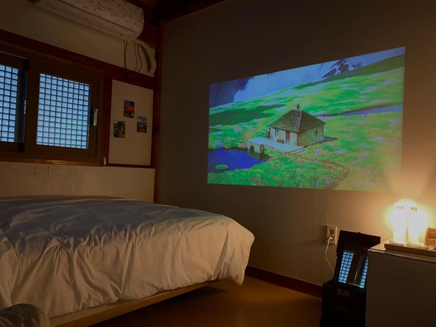 Small Double Room in Hanok Hanji Gguljam