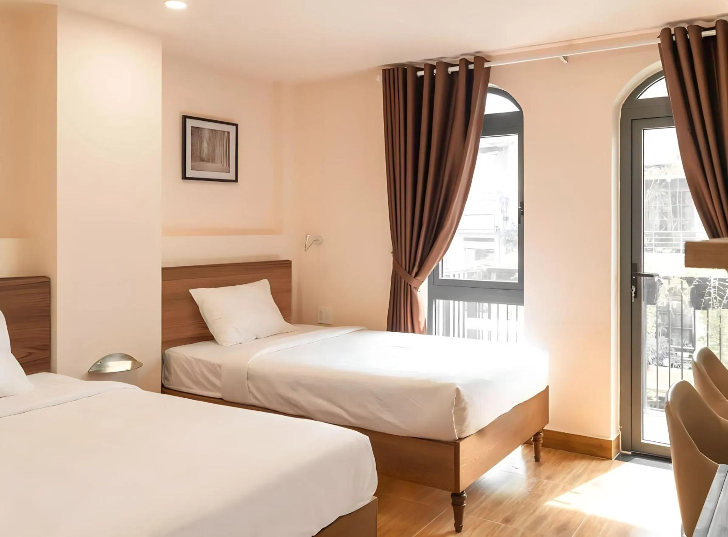 Bed in Mint Hotel Bui Vien Q1