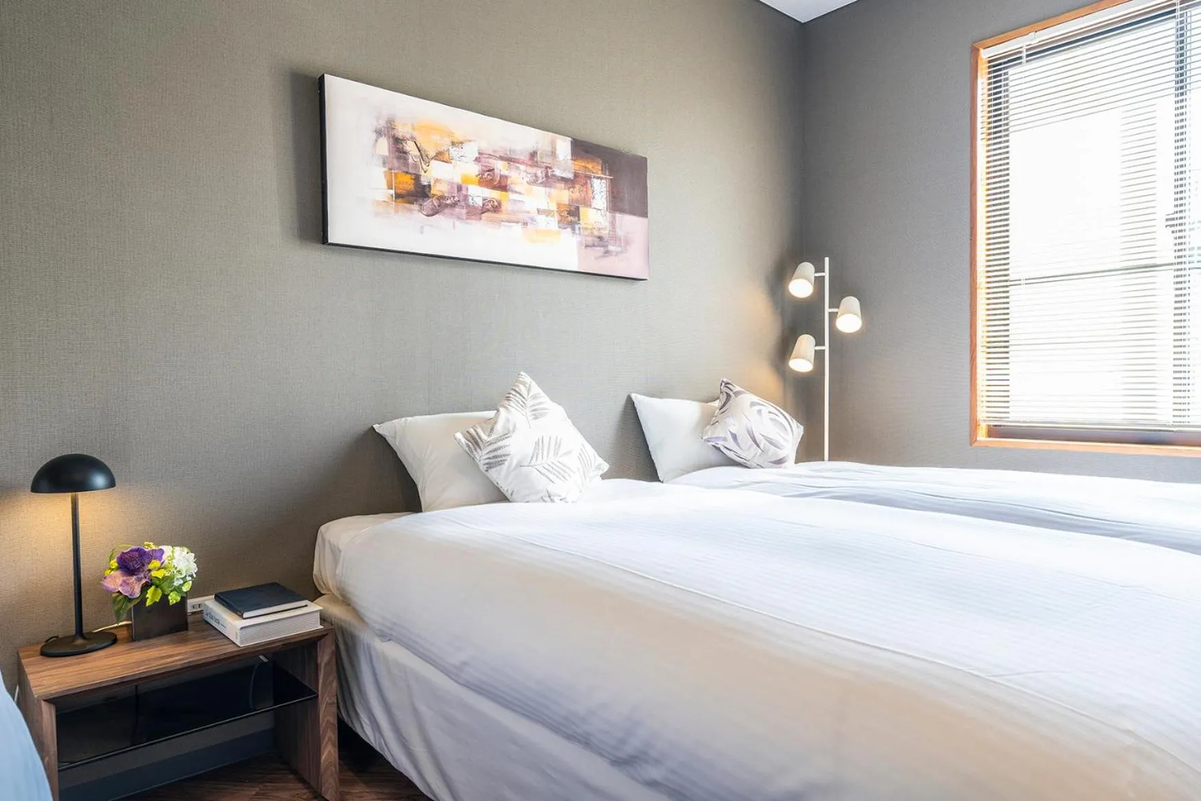 Bed in Goshikihama Villa