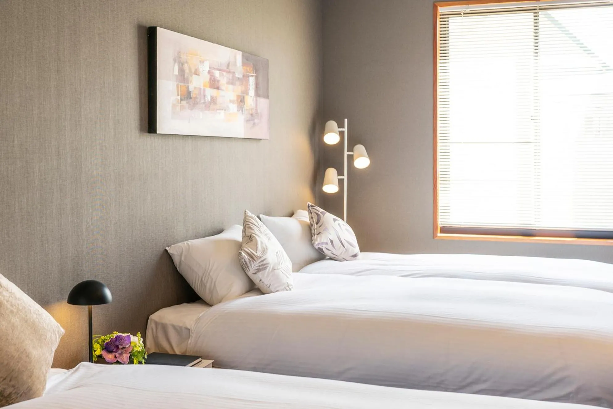 Bed in Goshikihama Villa