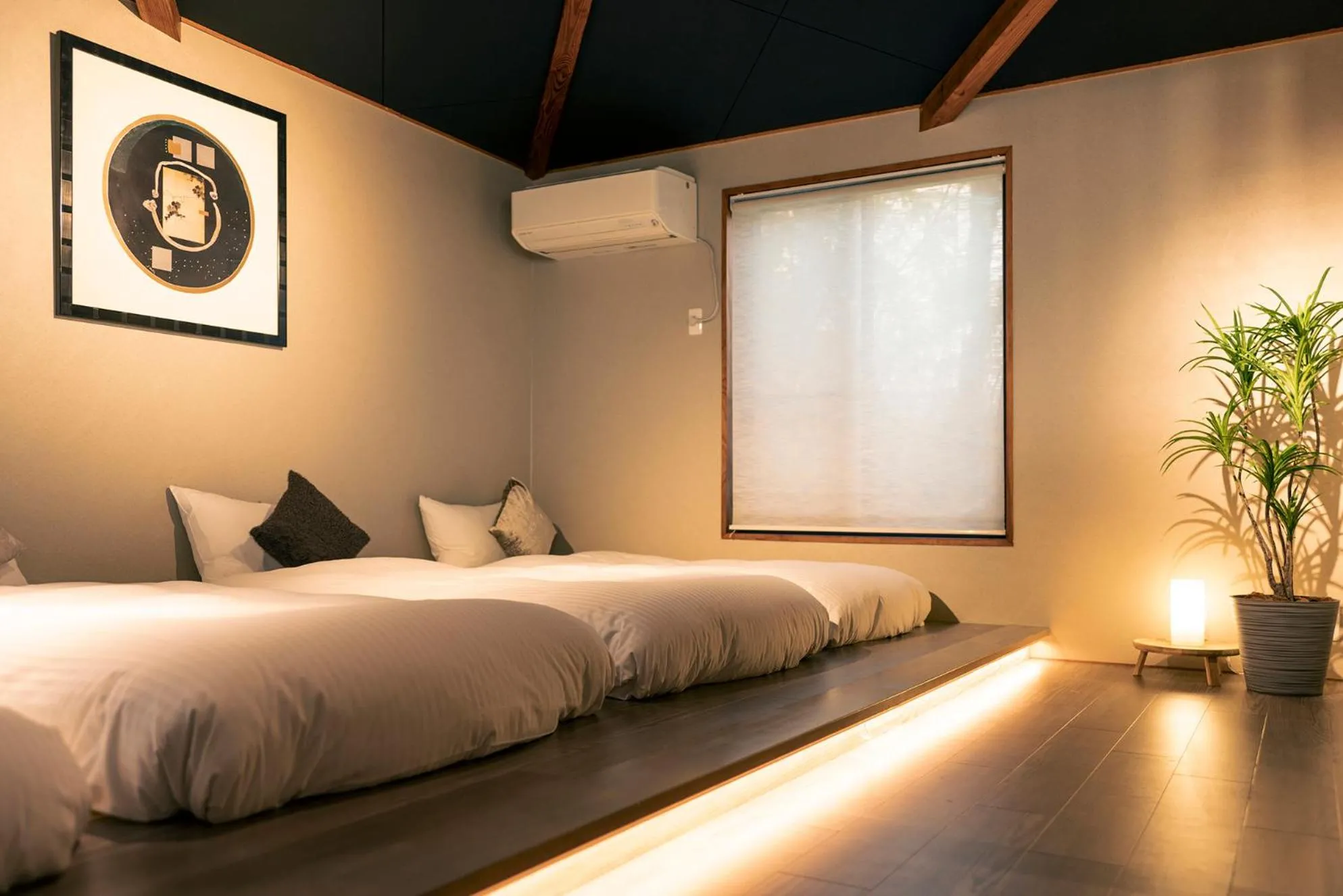 Bed in Goshikihama Villa