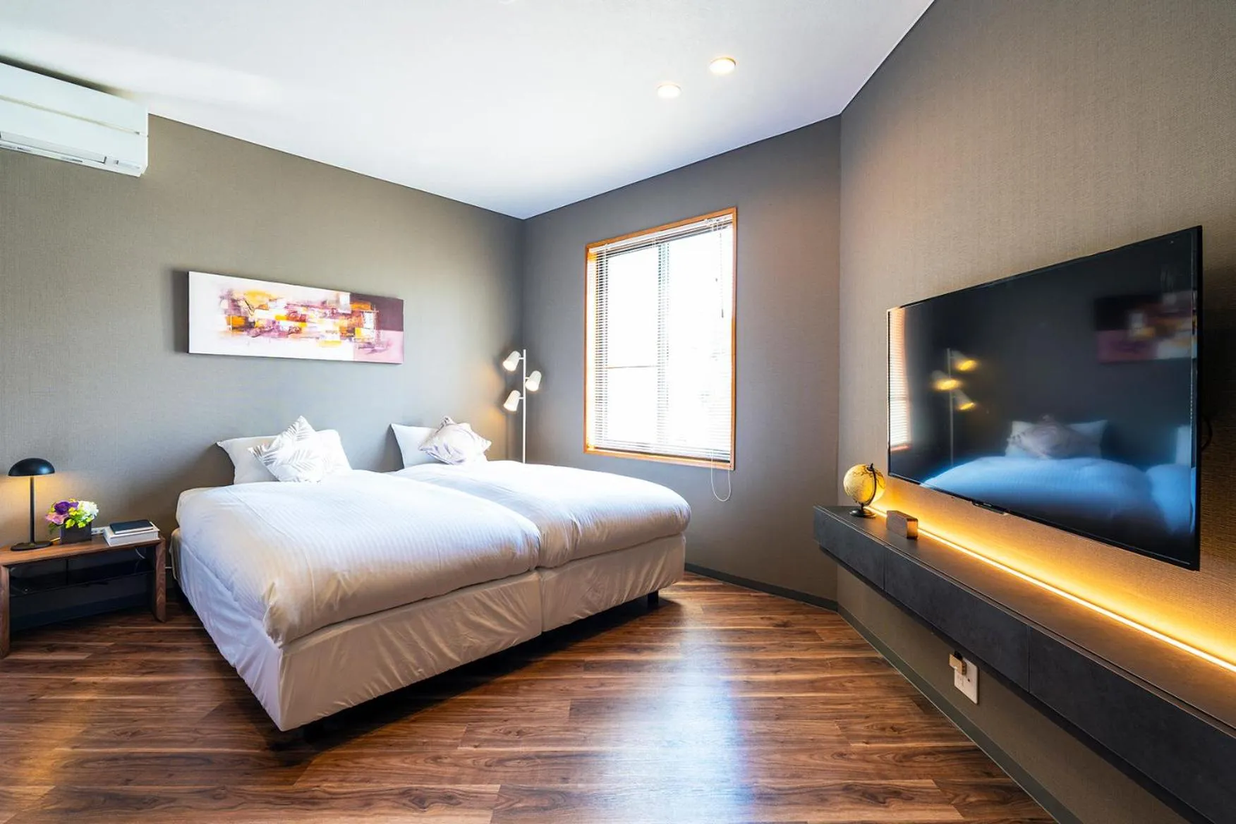 Bed in Goshikihama Villa