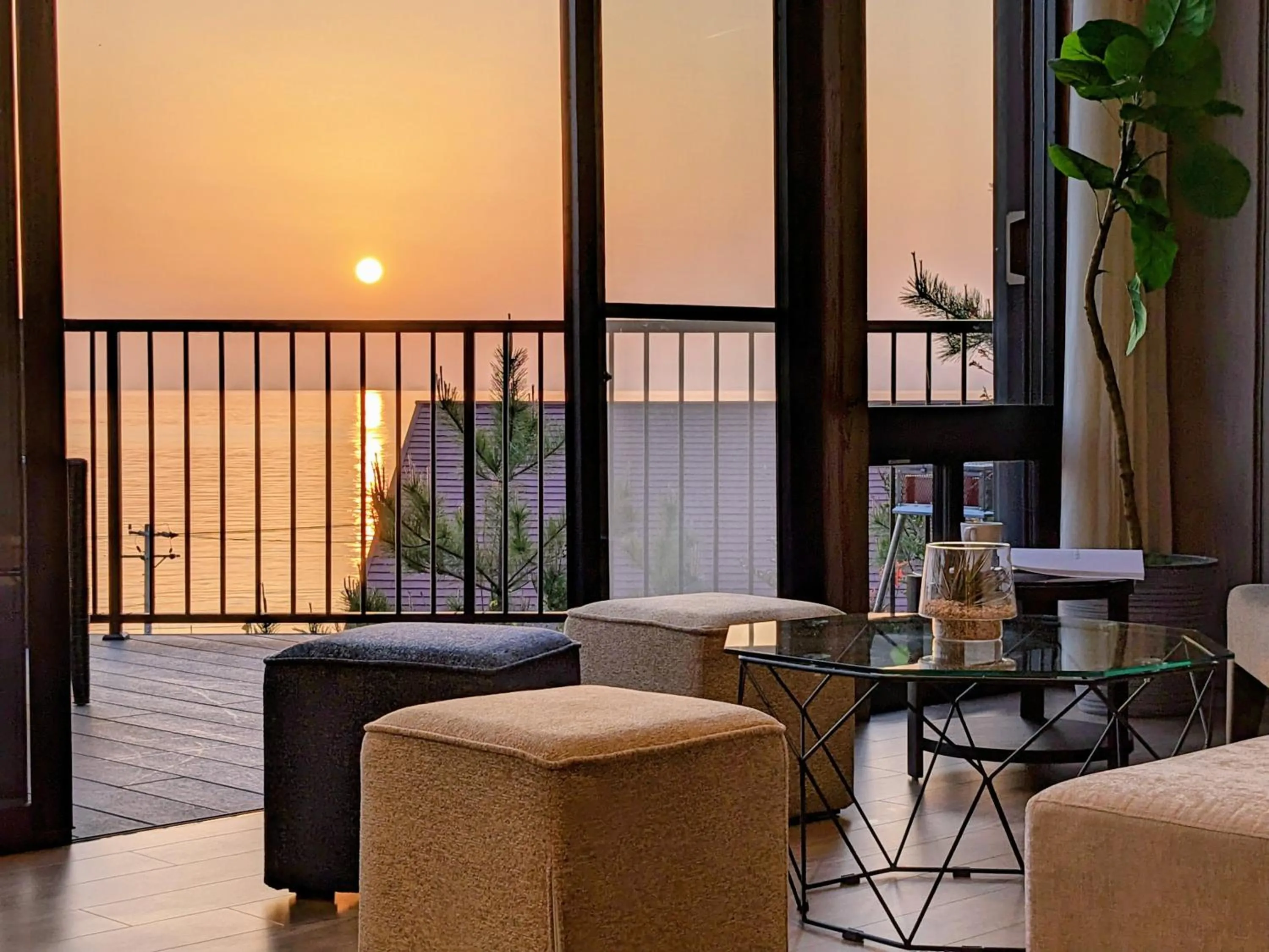 Balcony/Terrace in Goshikihama Villa