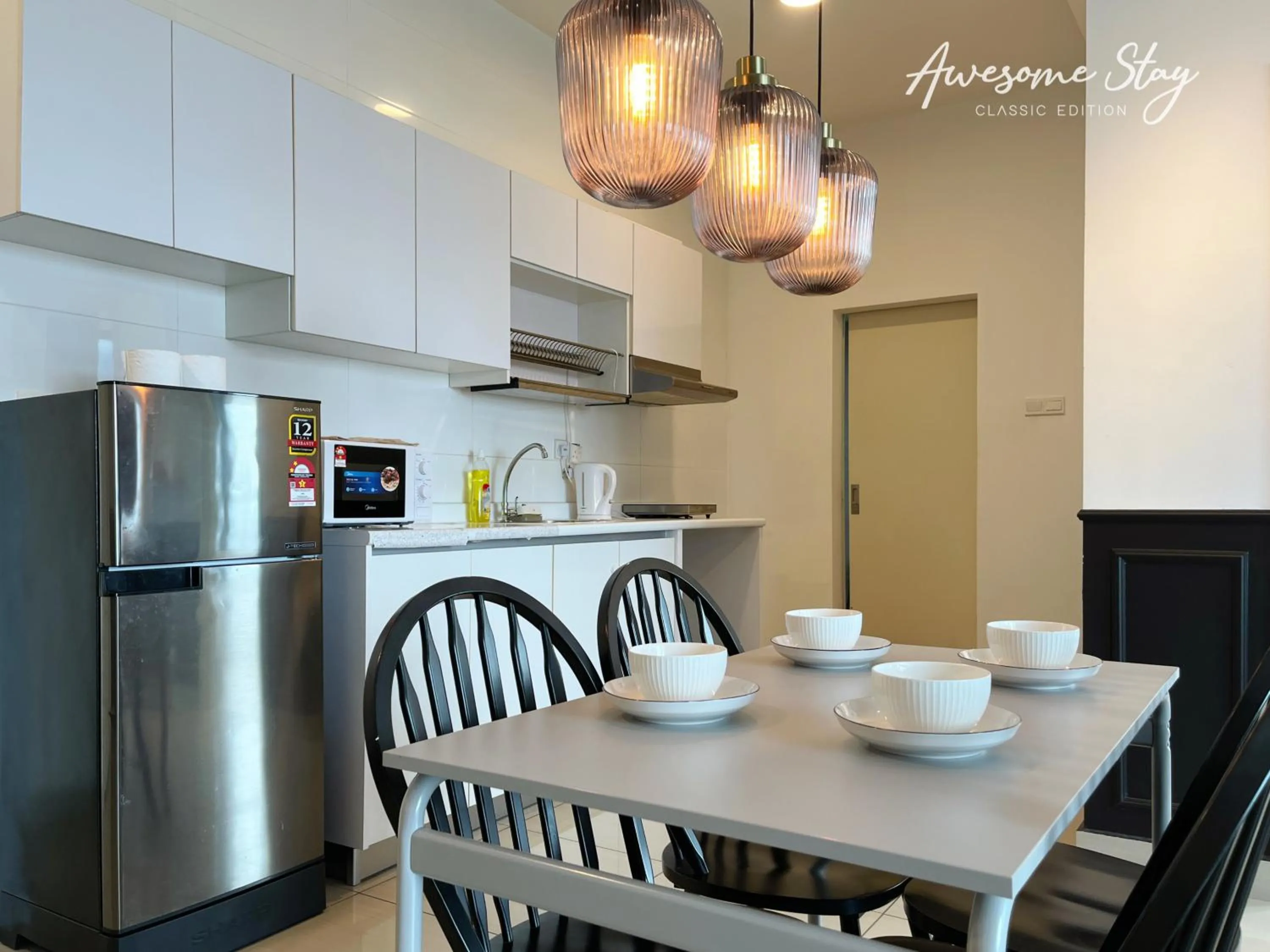 kitchen in Arte Plus Ampang By Awesomestay
