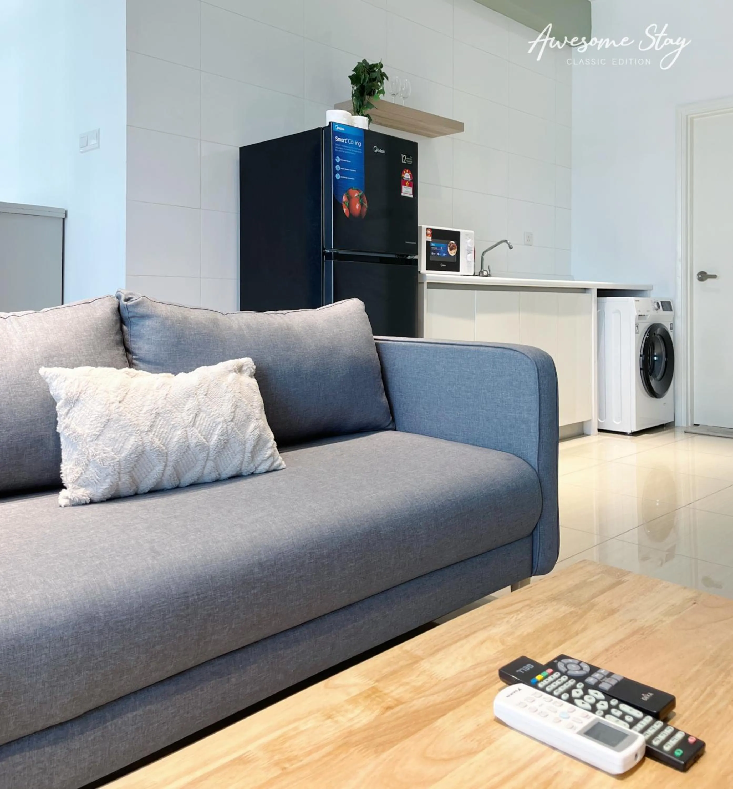 Living room in Arte Plus Ampang By Awesomestay