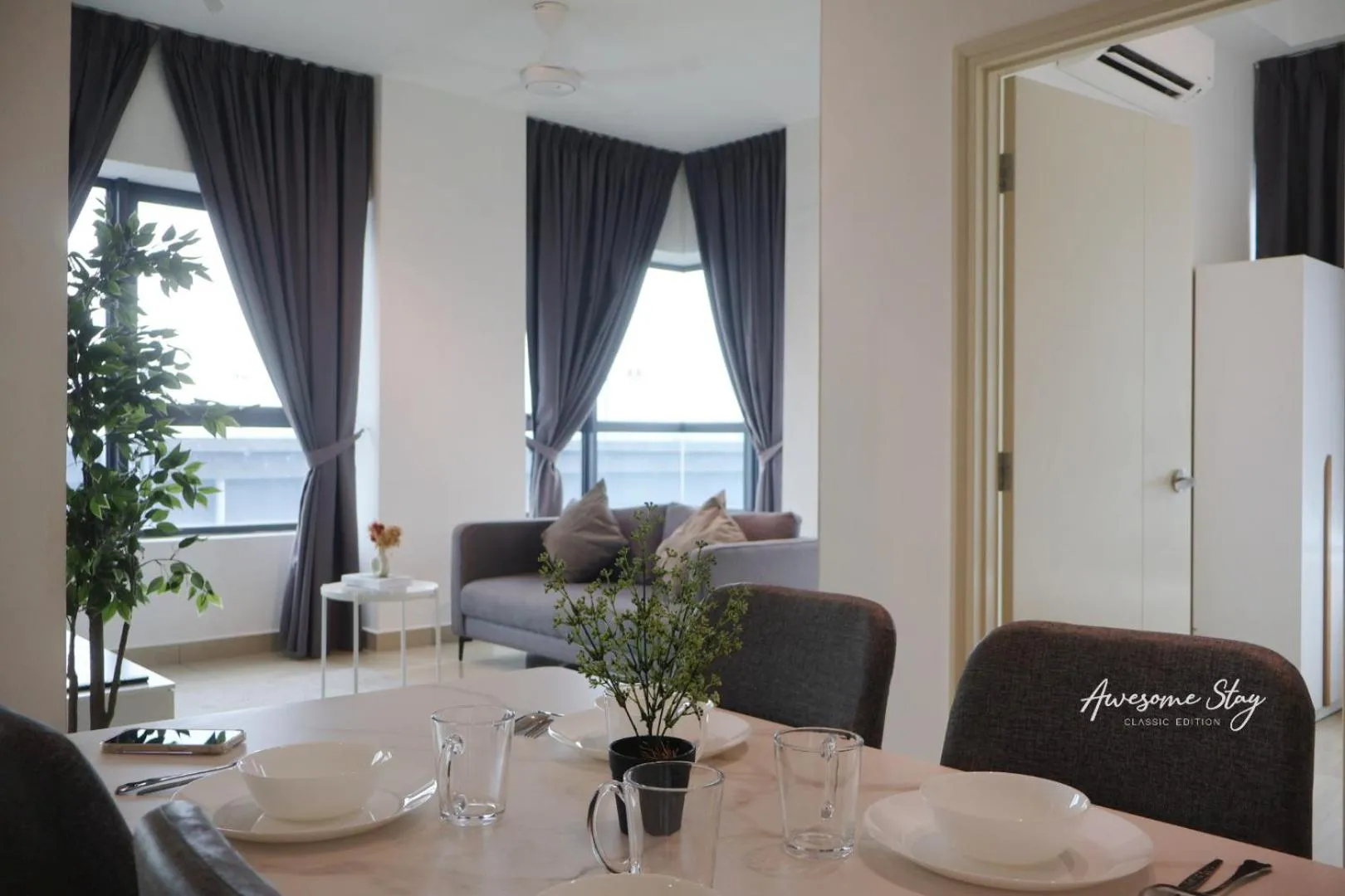 Living room in Arte Plus Ampang By Awesomestay