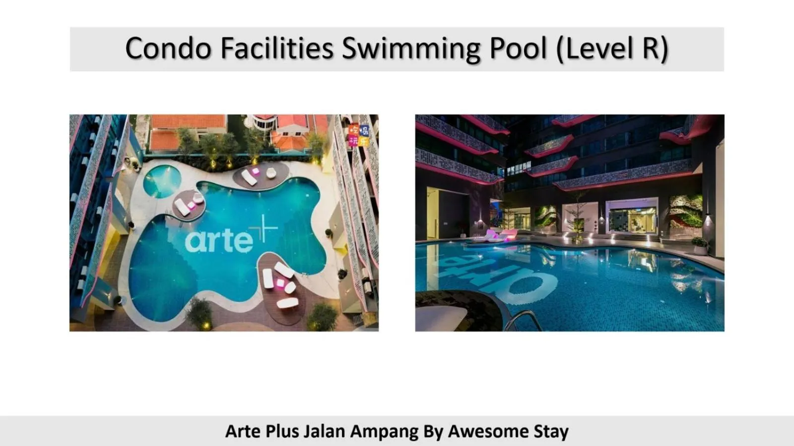 Swimming pool in Arte Plus Ampang By Awesomestay