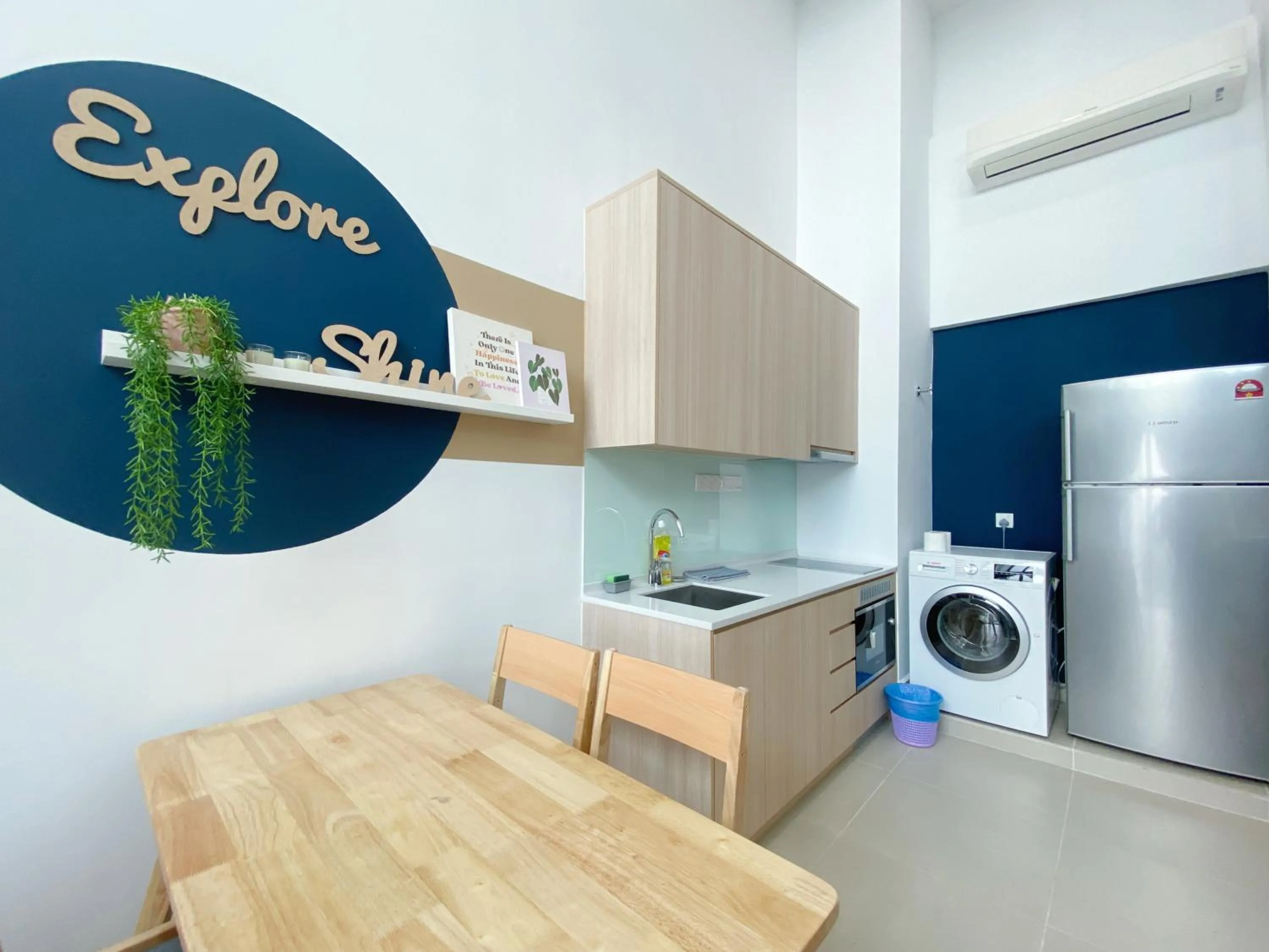 Kitchen or kitchenette in The Colony By Infinitum By Awesomestay