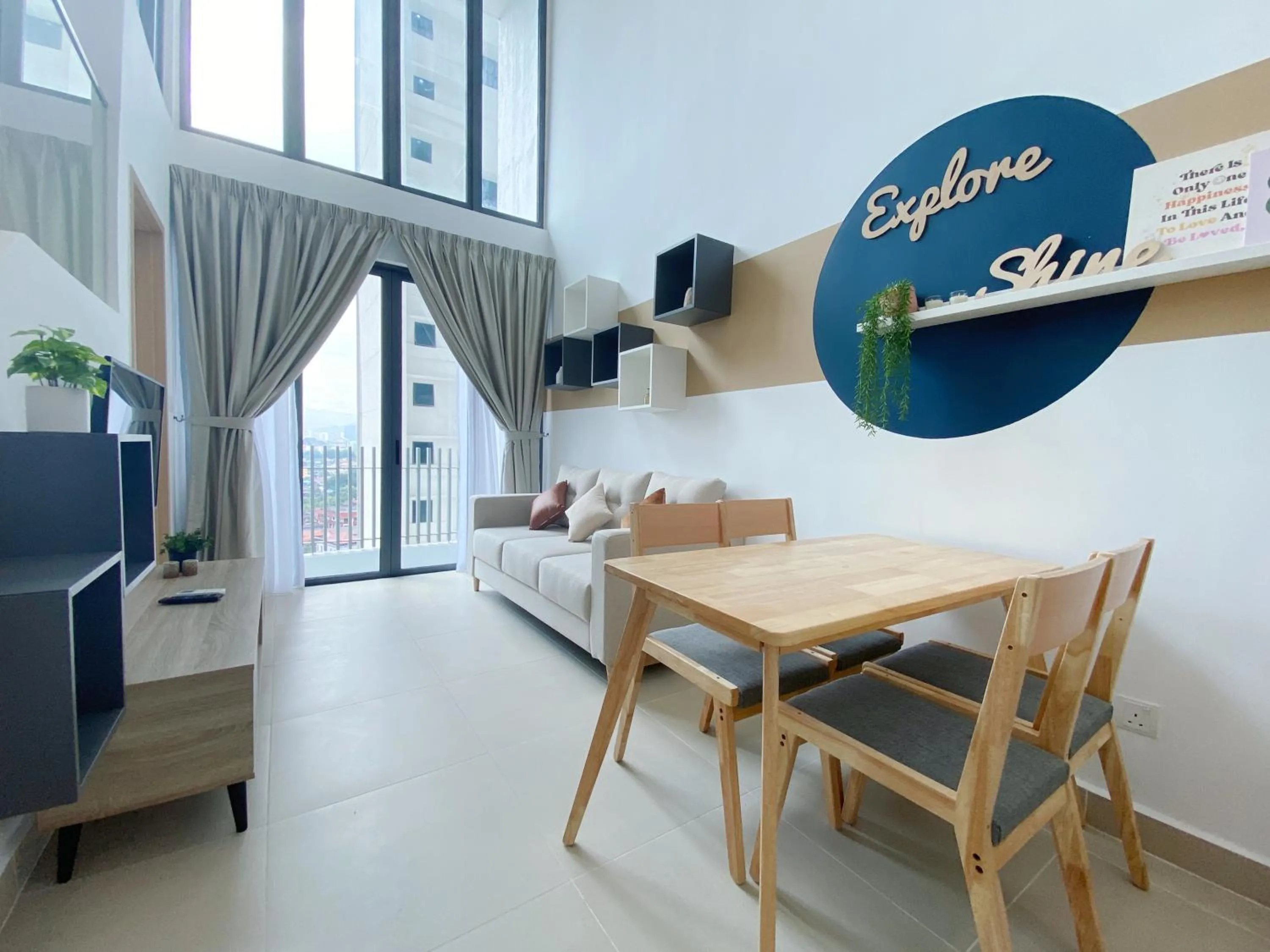 Living room in The Colony By Infinitum By Awesomestay