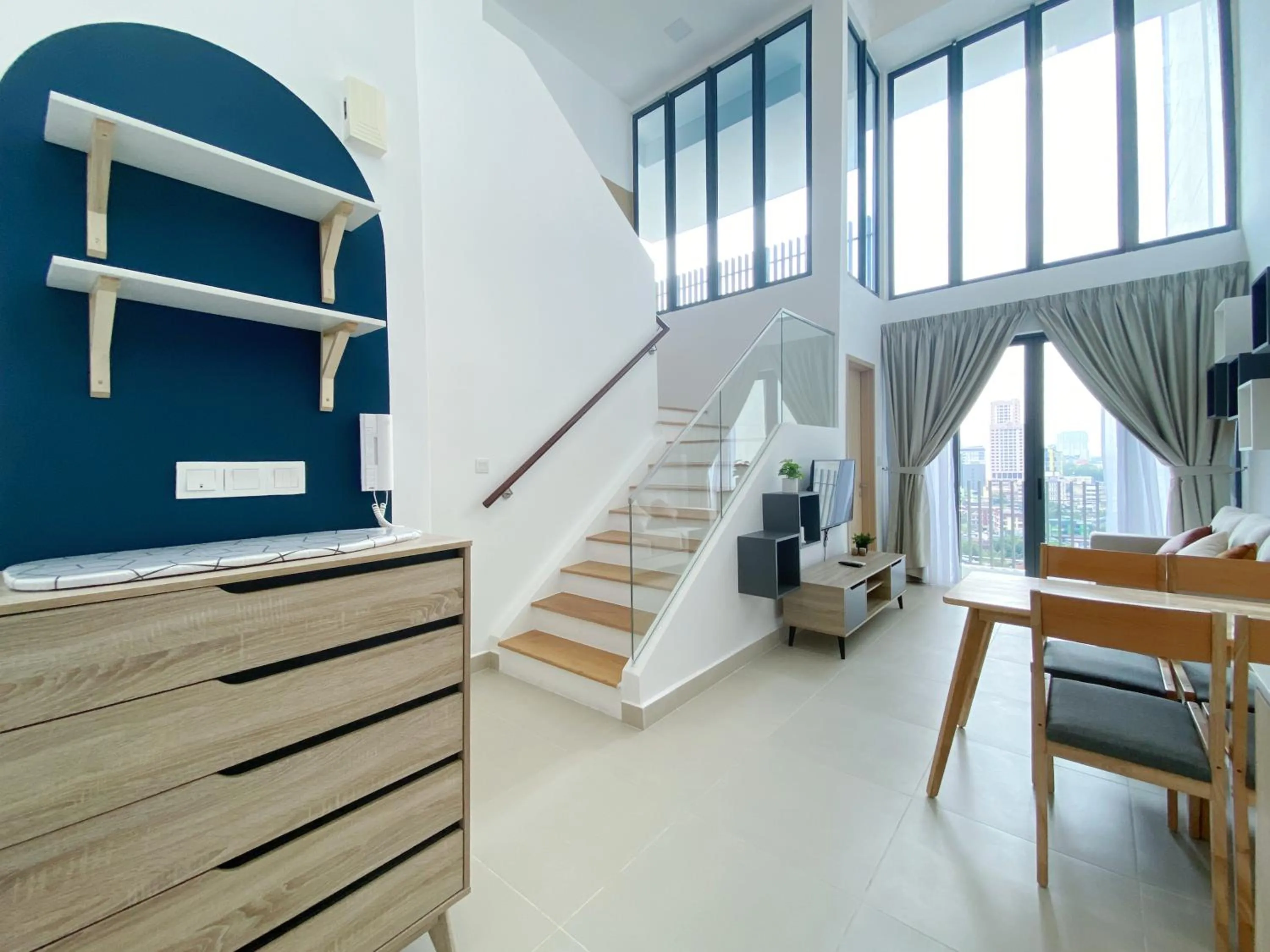 Living room in The Colony By Infinitum By Awesomestay