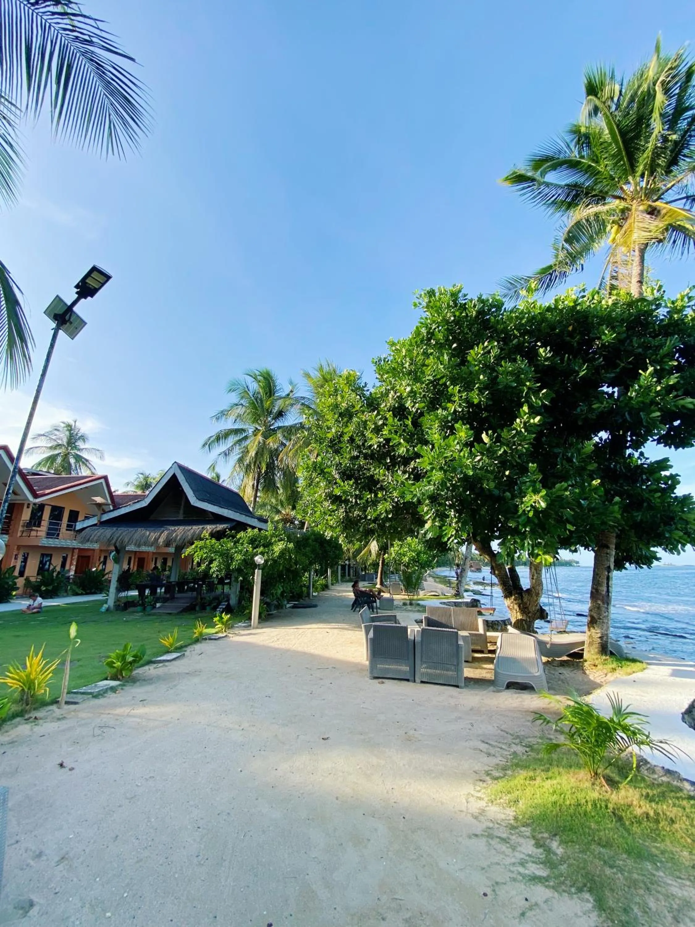 Children play ground in LANGOJON JIANJOY BEACH RESORT
