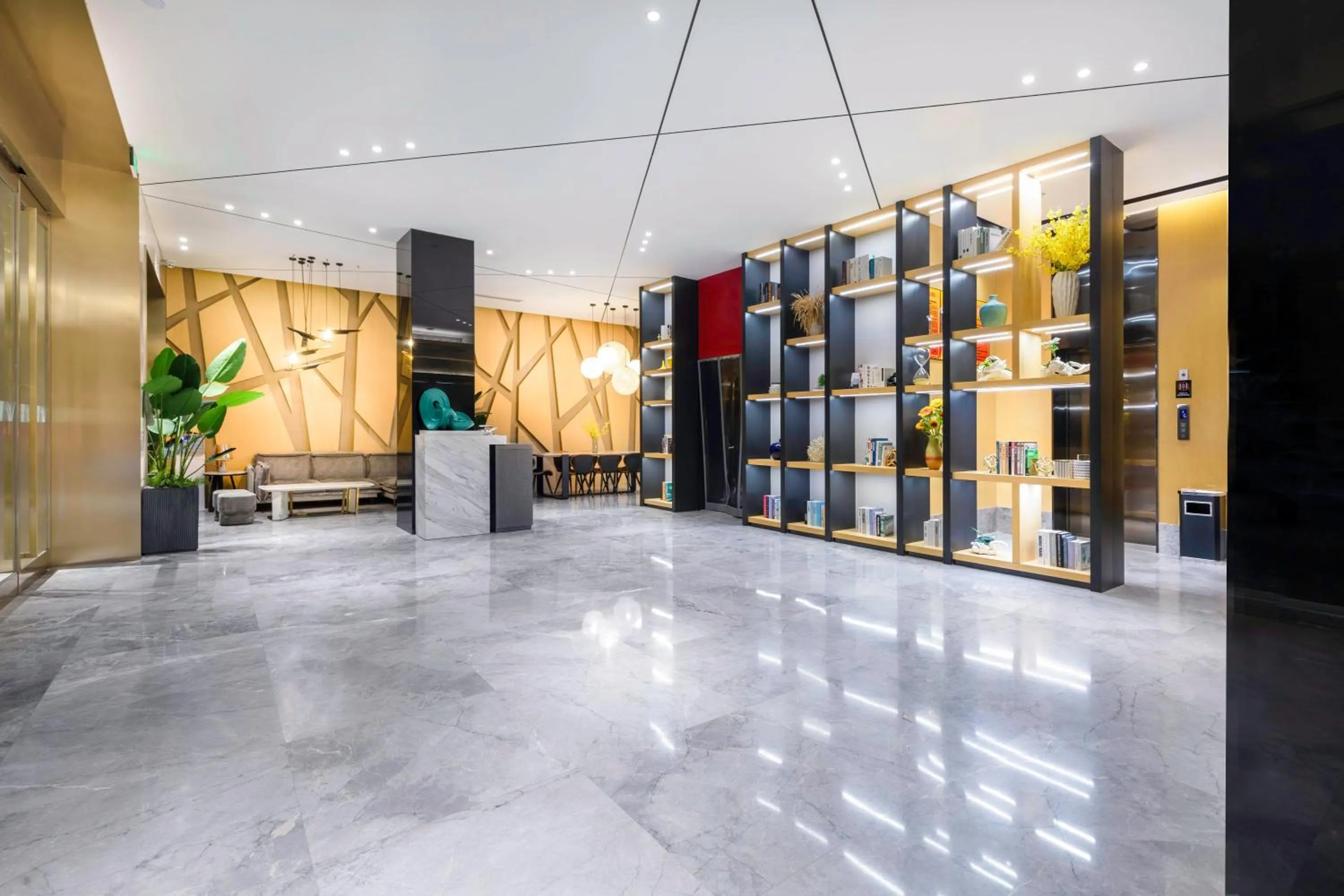 Lobby or reception in Tuke China Hotel -Wenzhou South Bus Terminal