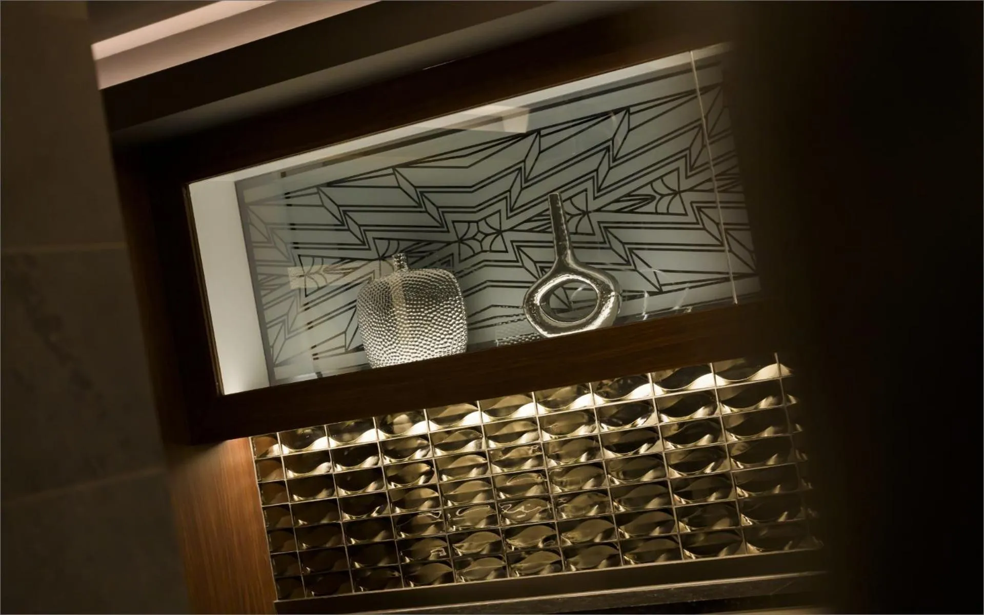 Decorative detail in HOTEL KABUKI