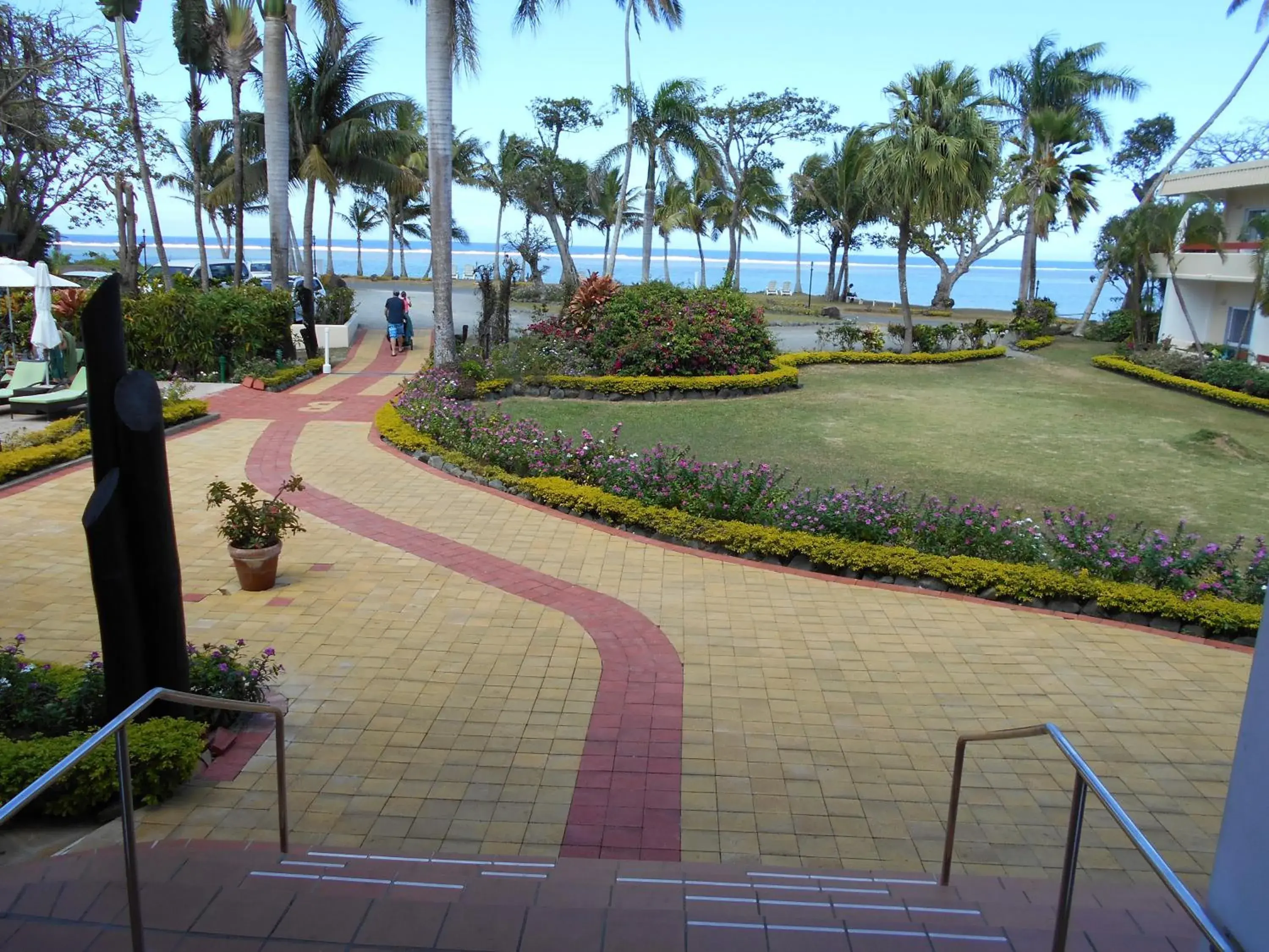 Facade/entrance in Bedarra Beach Inn Facade/entrance in Bedarra Beach Inn