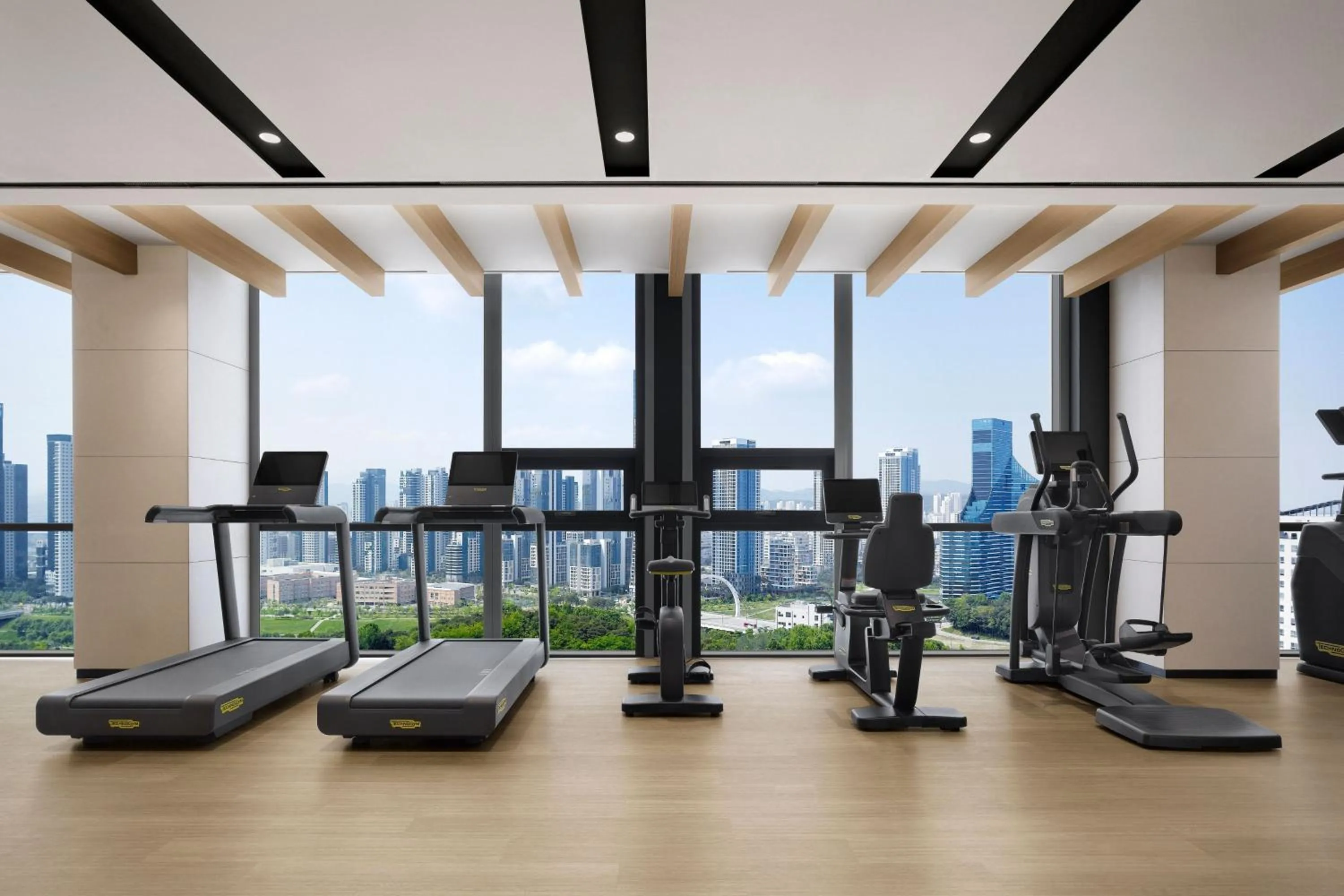 Fitness centre/facilities in Courtyard by Marriott Sejong