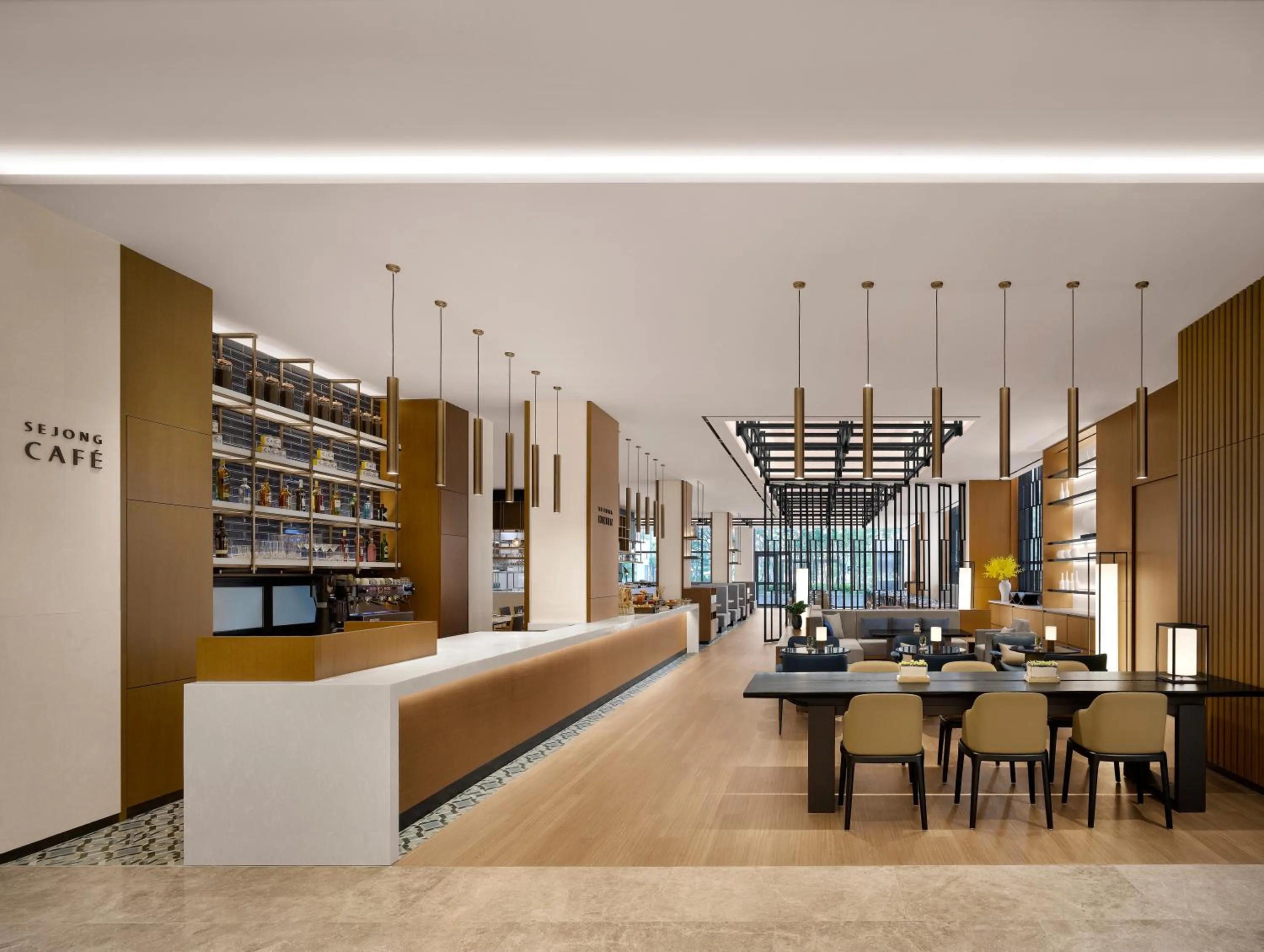 Restaurant/places to eat in Courtyard by Marriott Sejong