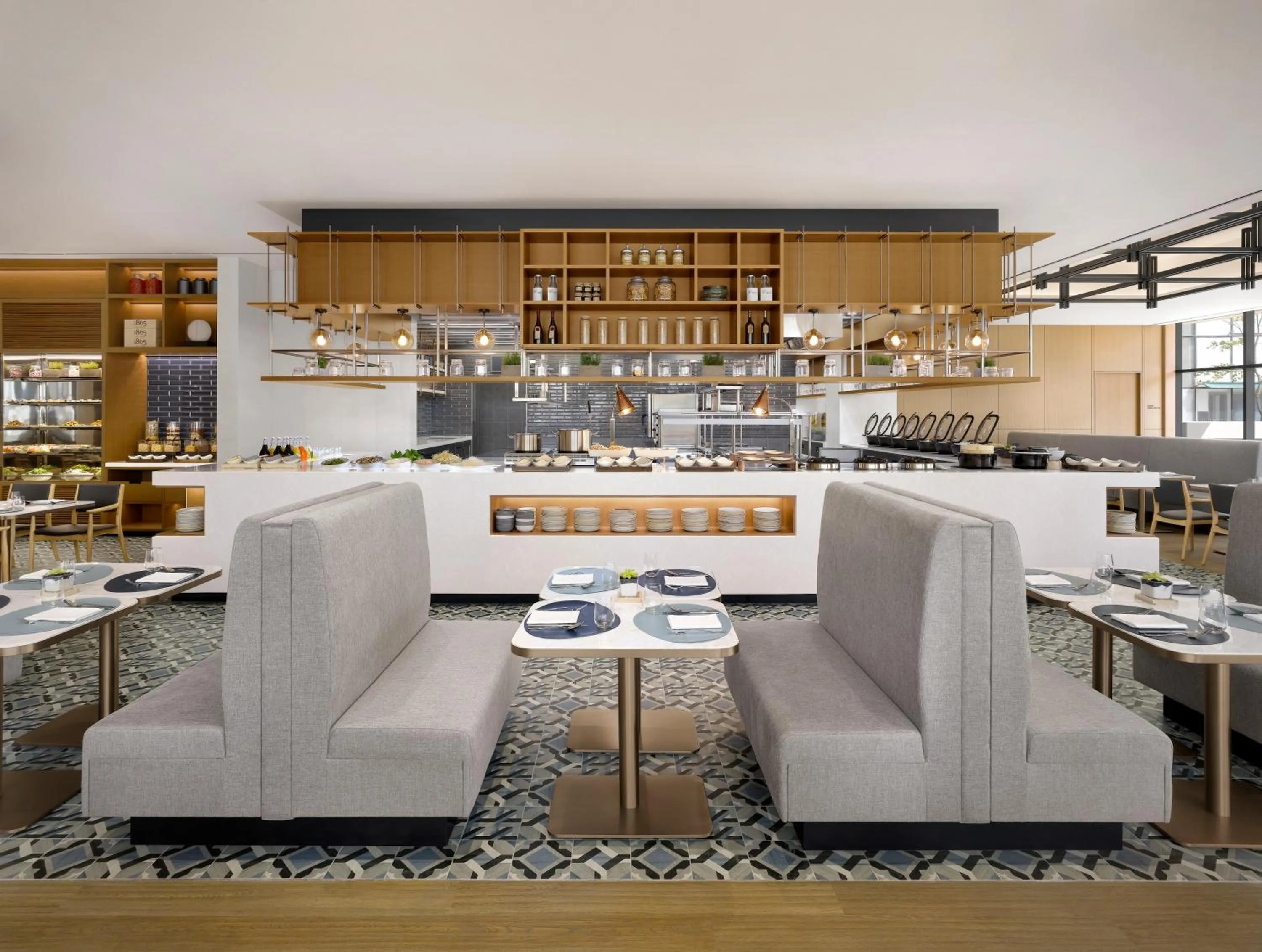 Restaurant/places to eat in Courtyard by Marriott Sejong