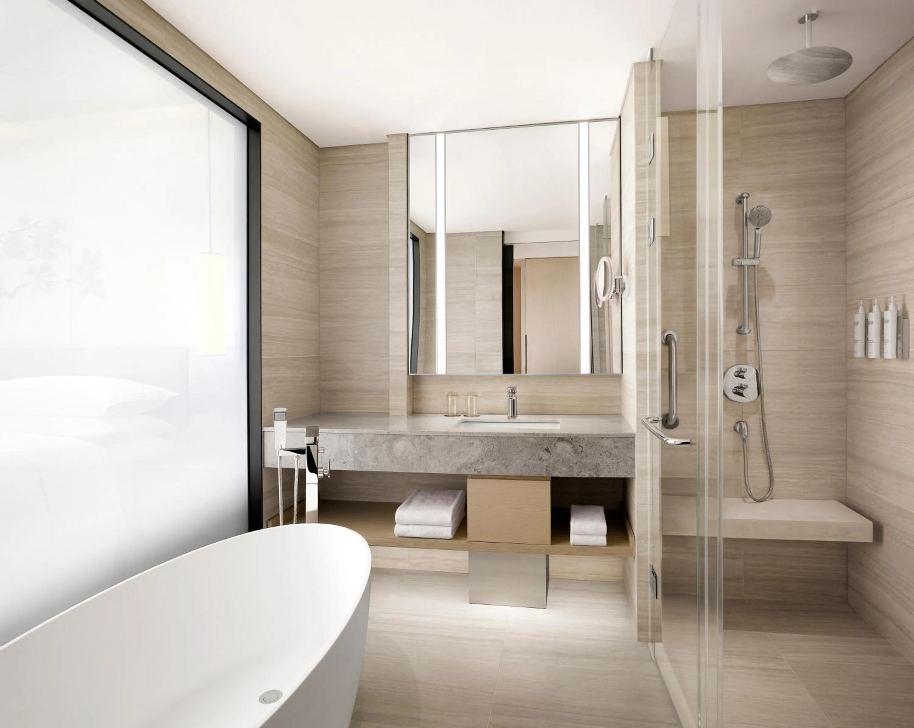Bathroom in Courtyard by Marriott Sejong