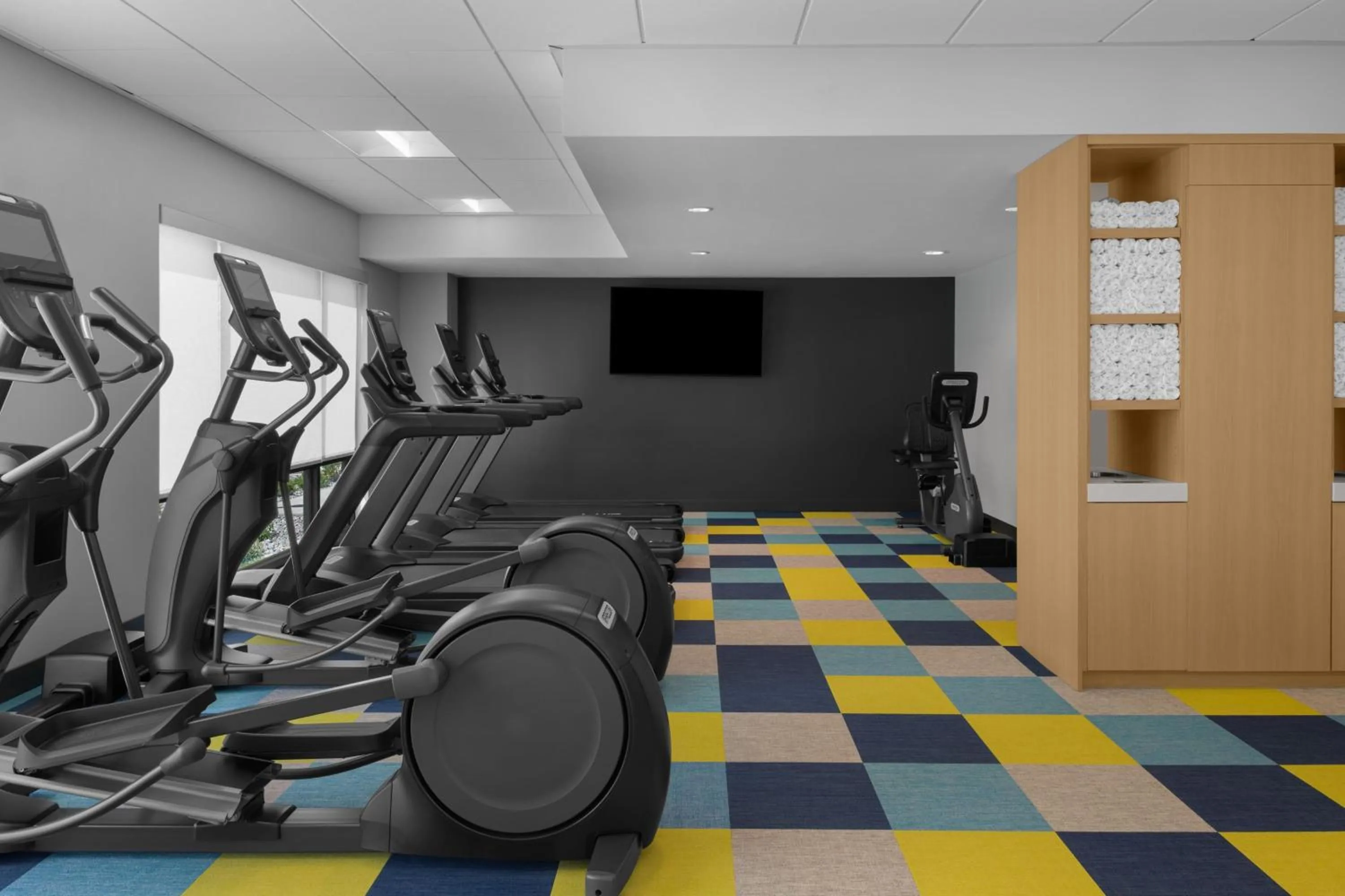 Fitness centre/facilities in TownePlace Suites by Marriott Coeur d'Alene