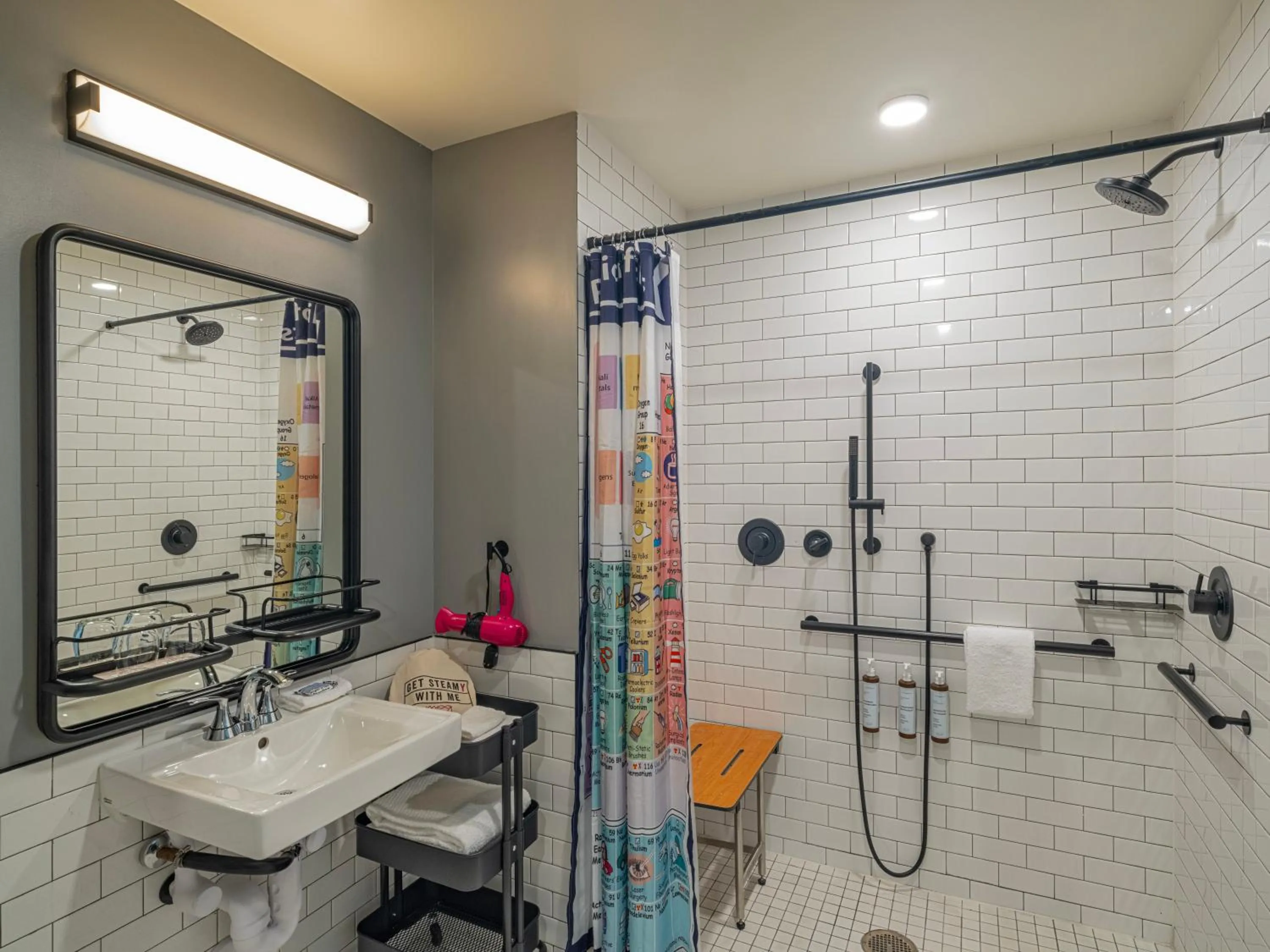 Shower in Moxy Phoenix Downtown