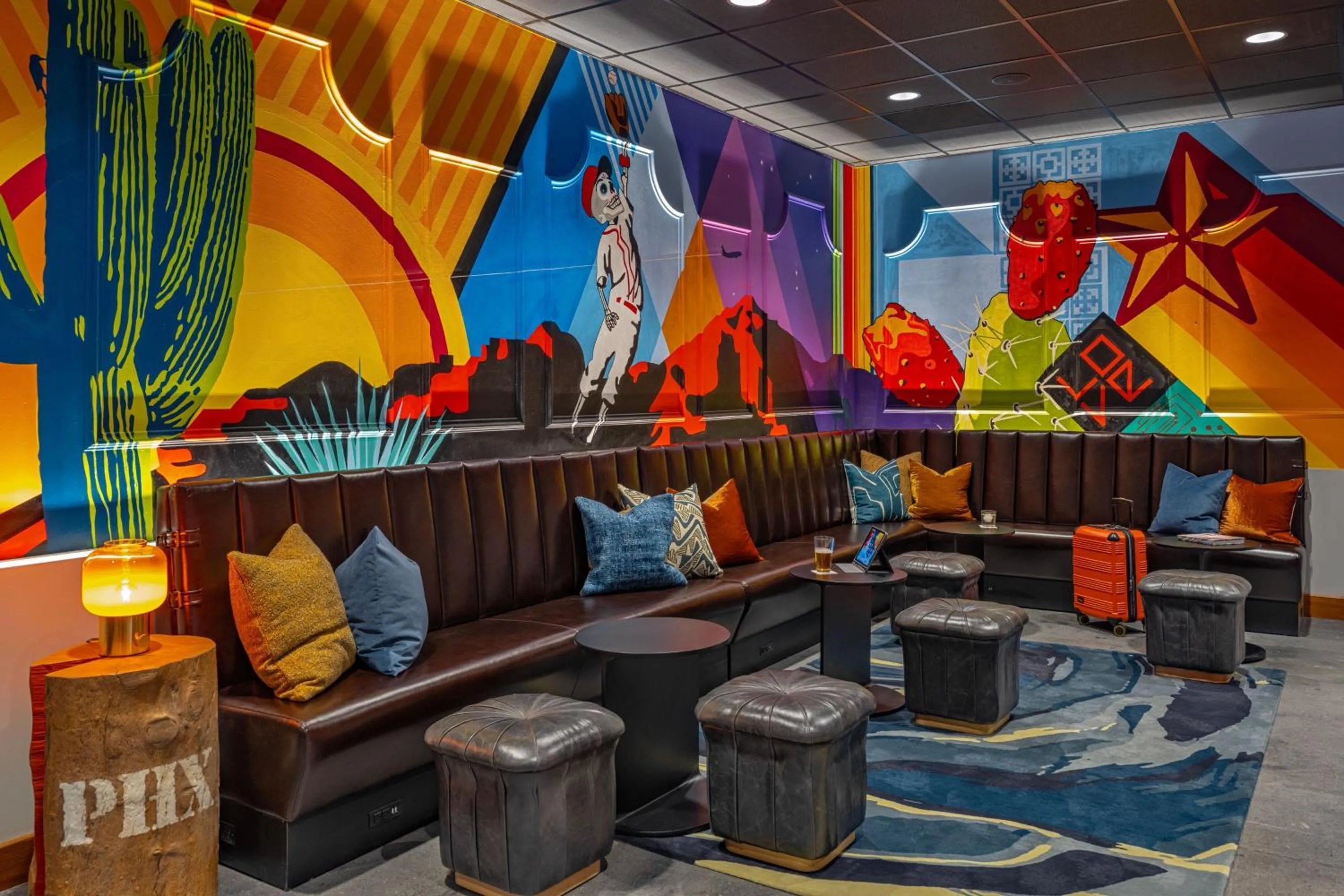 Lobby or reception in Moxy Phoenix Downtown