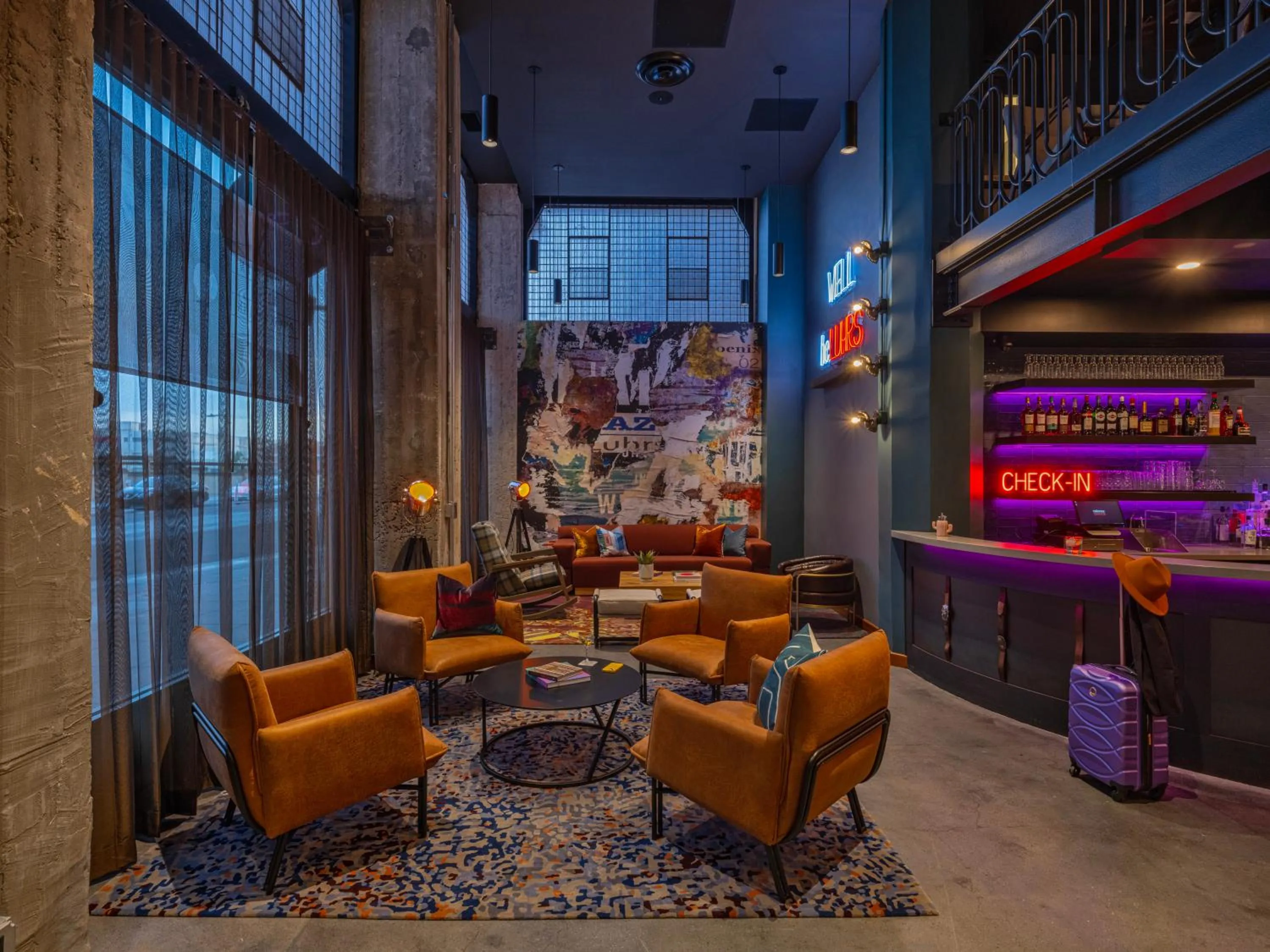 Facade/entrance in Moxy Phoenix Downtown