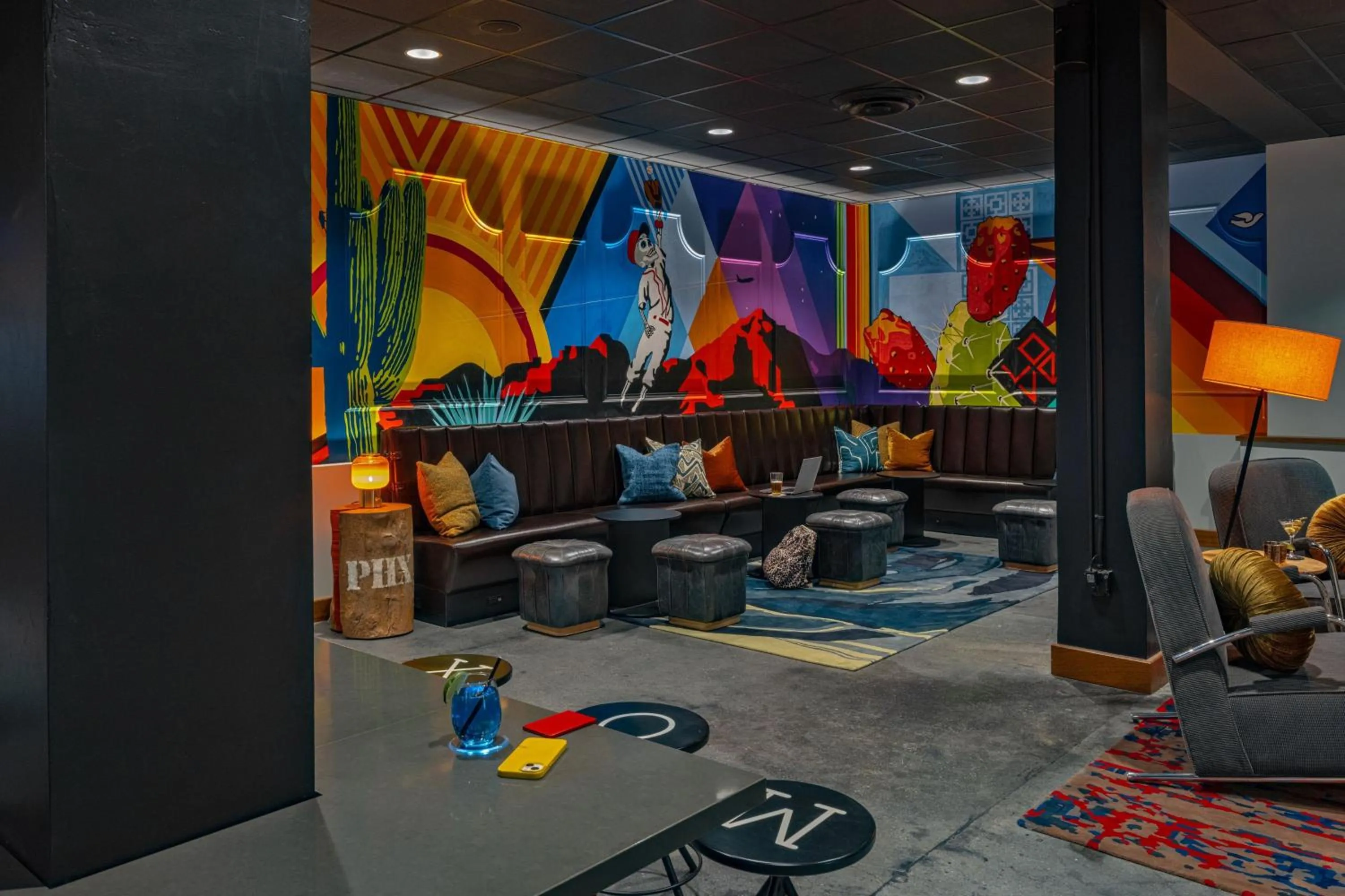 Lobby or reception in Moxy Phoenix Downtown