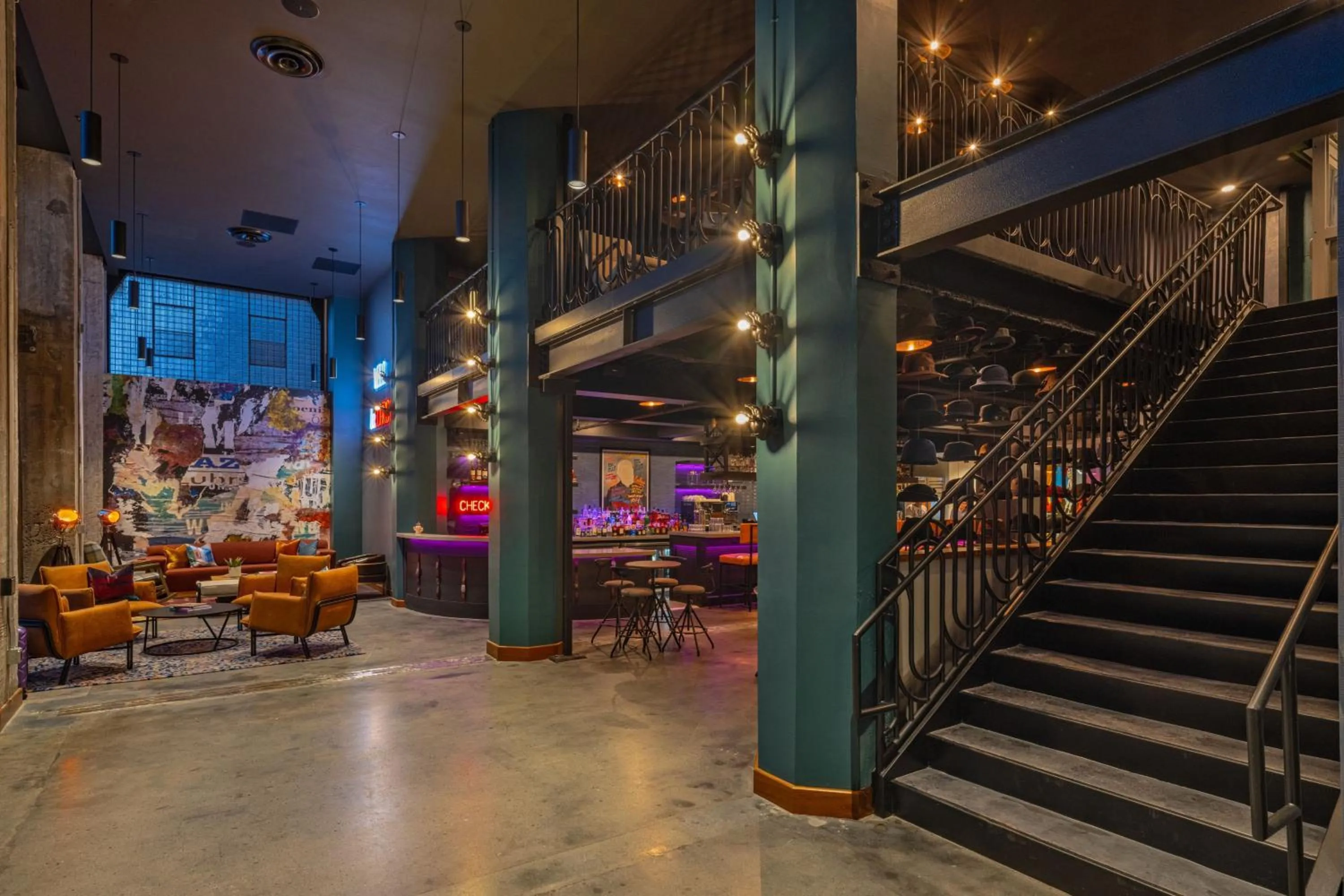 Lobby or reception in Moxy Phoenix Downtown