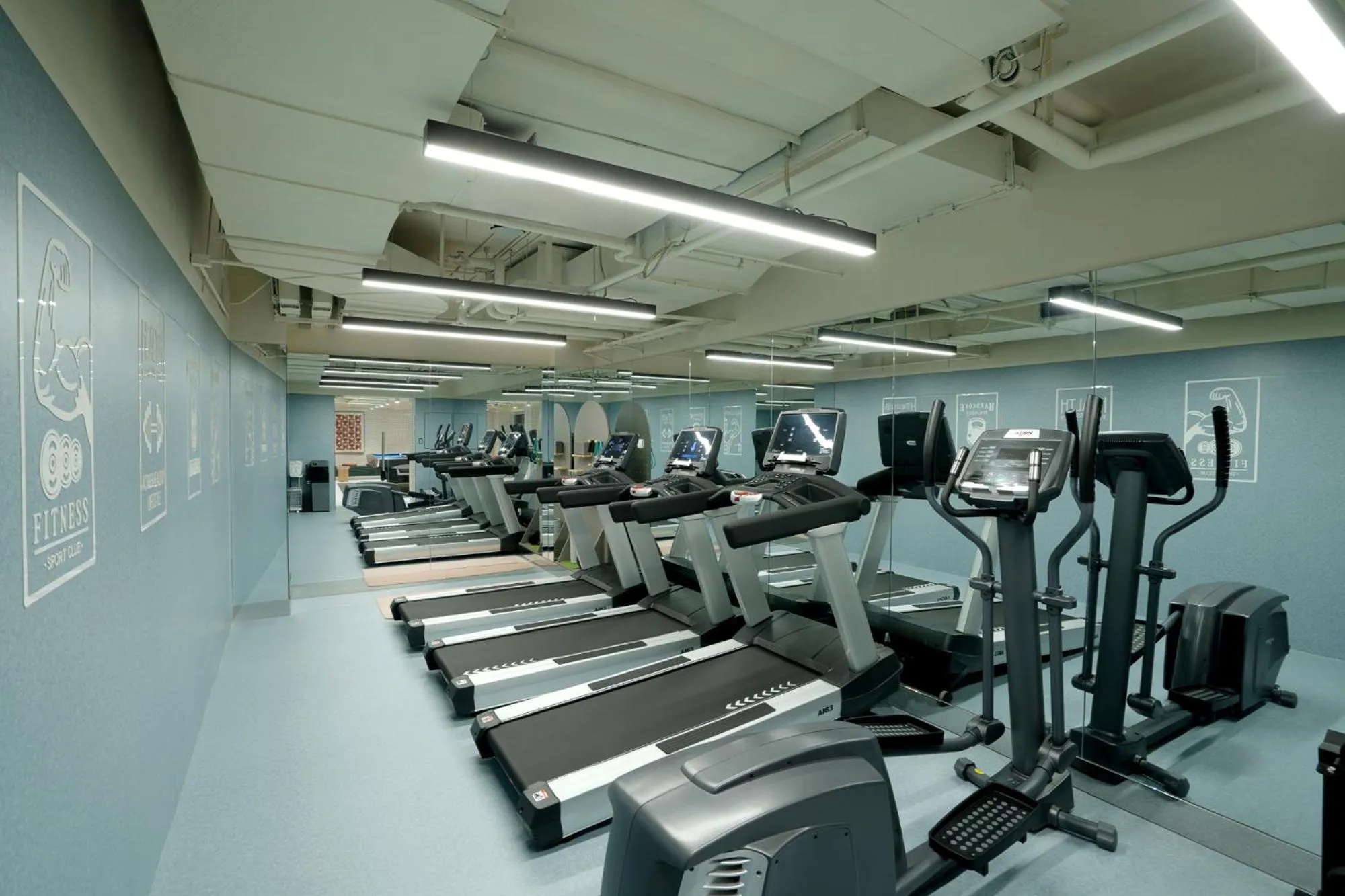 Fitness centre/facilities in base-Beijing Wangfujing Serviced Apartment- in Hutong &Bike rental &Close to Forbidden City, Tian'anmen Square &Subway nearby &Free coffee &Washing machine,Kitchen &Restaurant discount &English speaking &High speed free WiFi