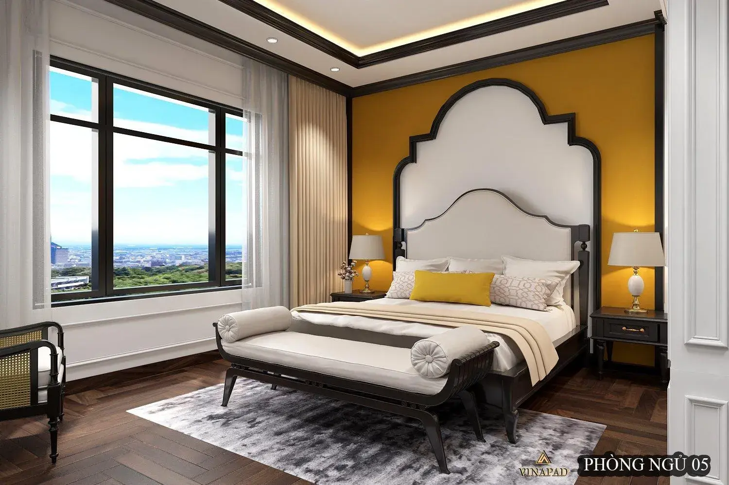 Bedroom in Moma Paris Hotel Ninh Bình Bedroom in Moma Paris Hotel Ninh Bình