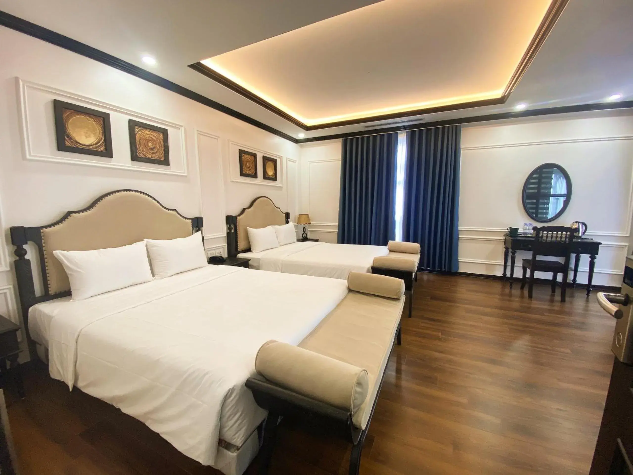 Bed in Moma Paris Hotel Ninh Bình Bed in Moma Paris Hotel Ninh Bình