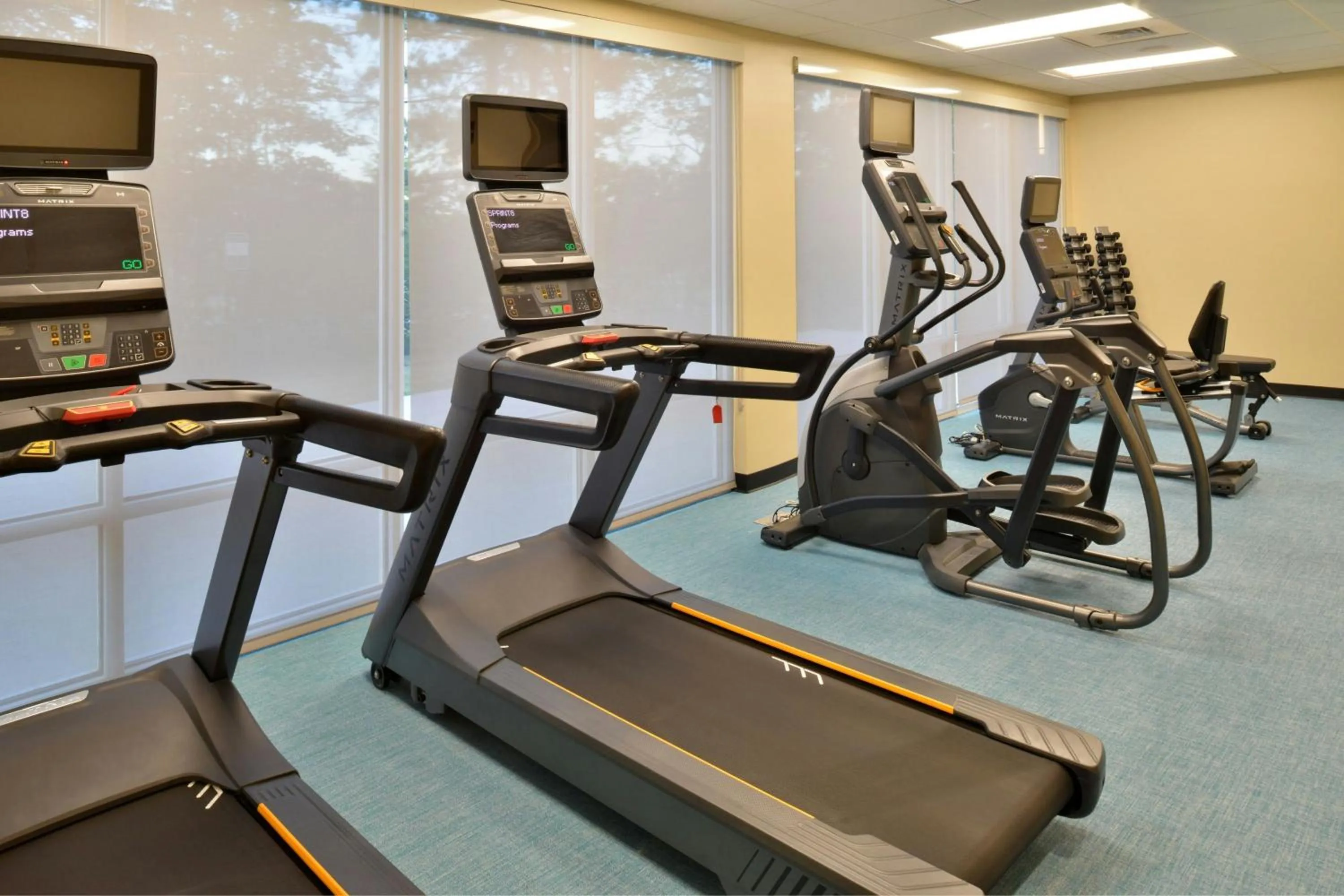 Fitness centre/facilities in TownePlace Suites by Marriott Raleigh Durham Airport Morrisville