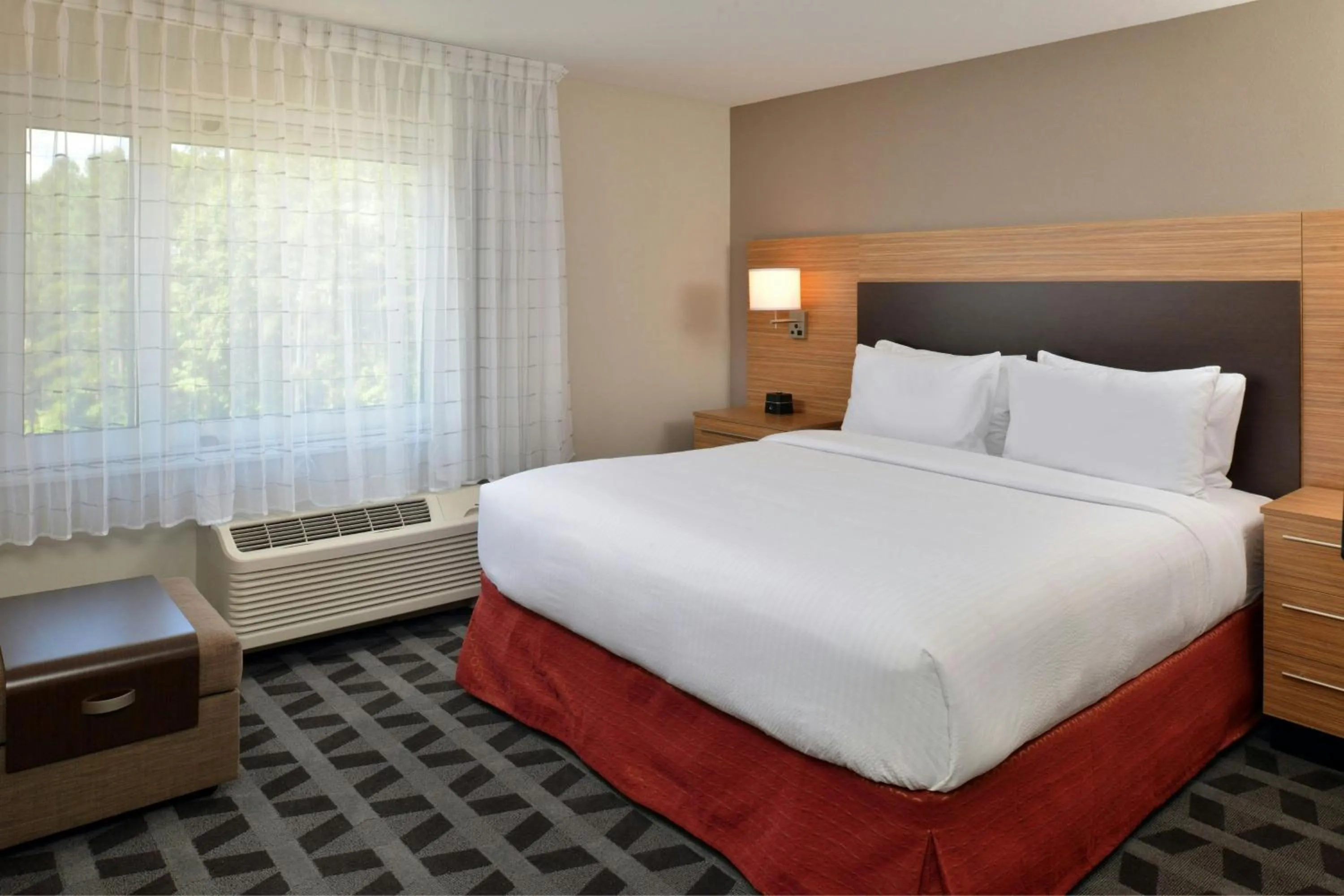 Photo of the whole room, Bed in TownePlace Suites by Marriott Raleigh Durham Airport Morrisville