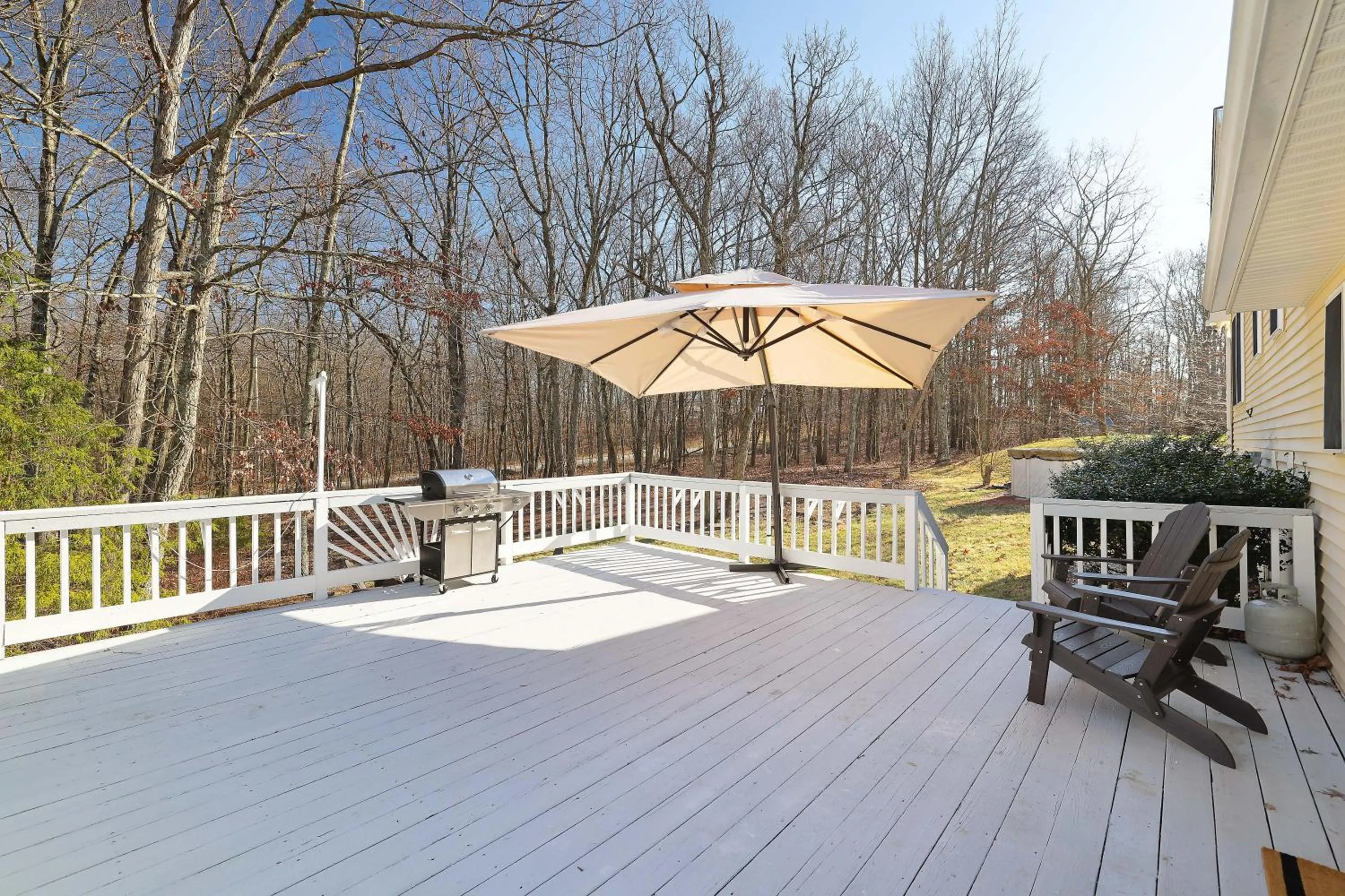 Garden in Stunning Poconos Villa- Hot Tub, Pool, Game Room, BBQ & more
