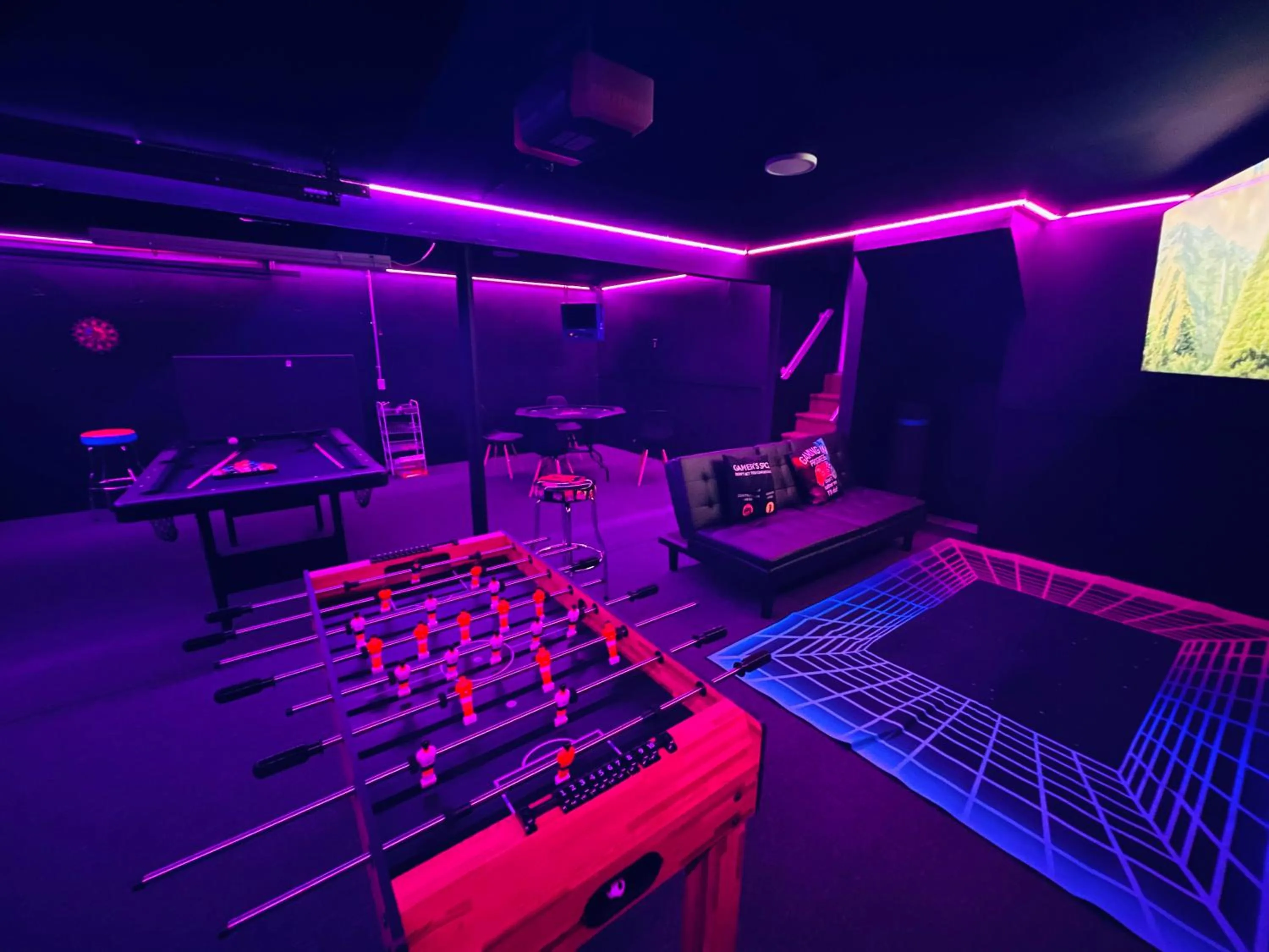 Game Room in Stunning Poconos Villa- Hot Tub, Pool, Game Room, BBQ & more