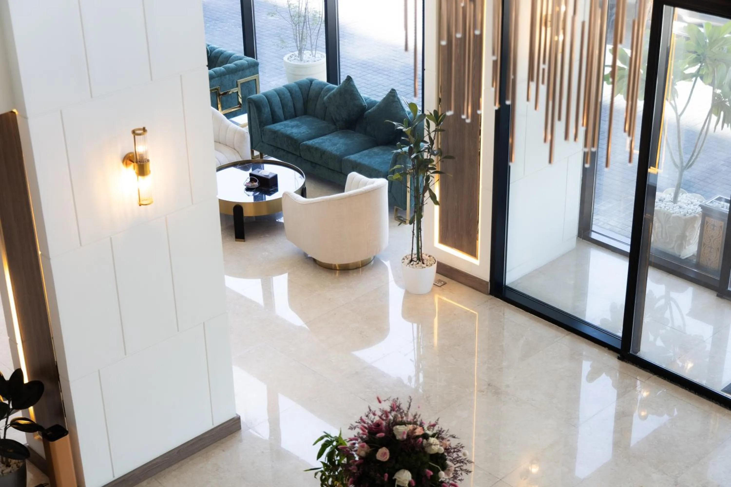 Lobby or reception in Dream Residence Olaya Khobar