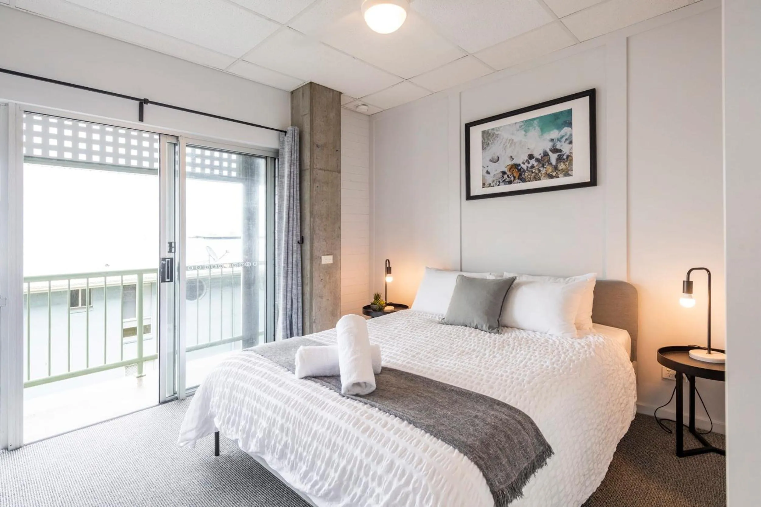 Bed in Yamba Views Angourie Views Apartment