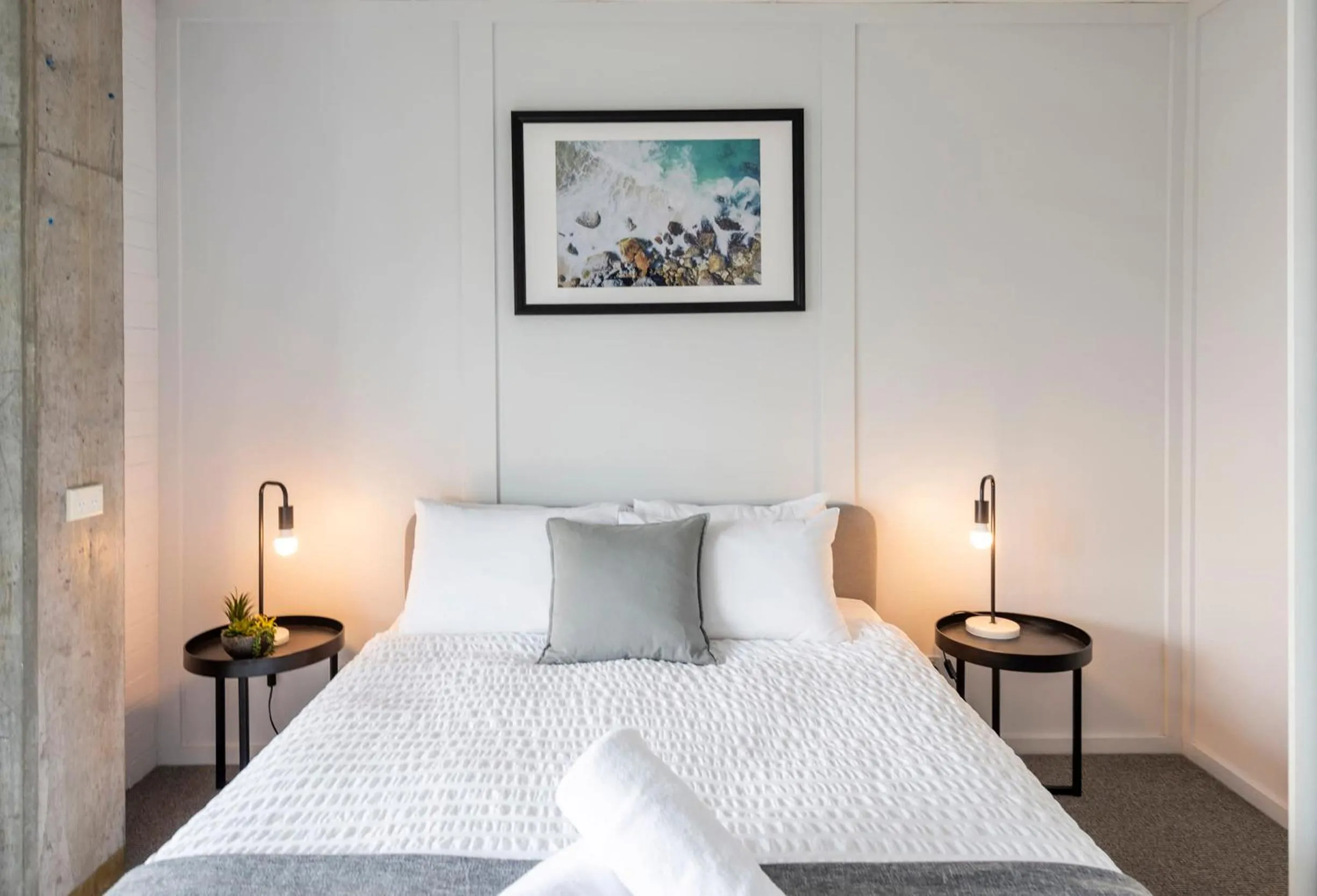 Bed in Yamba Views Angourie Views Apartment