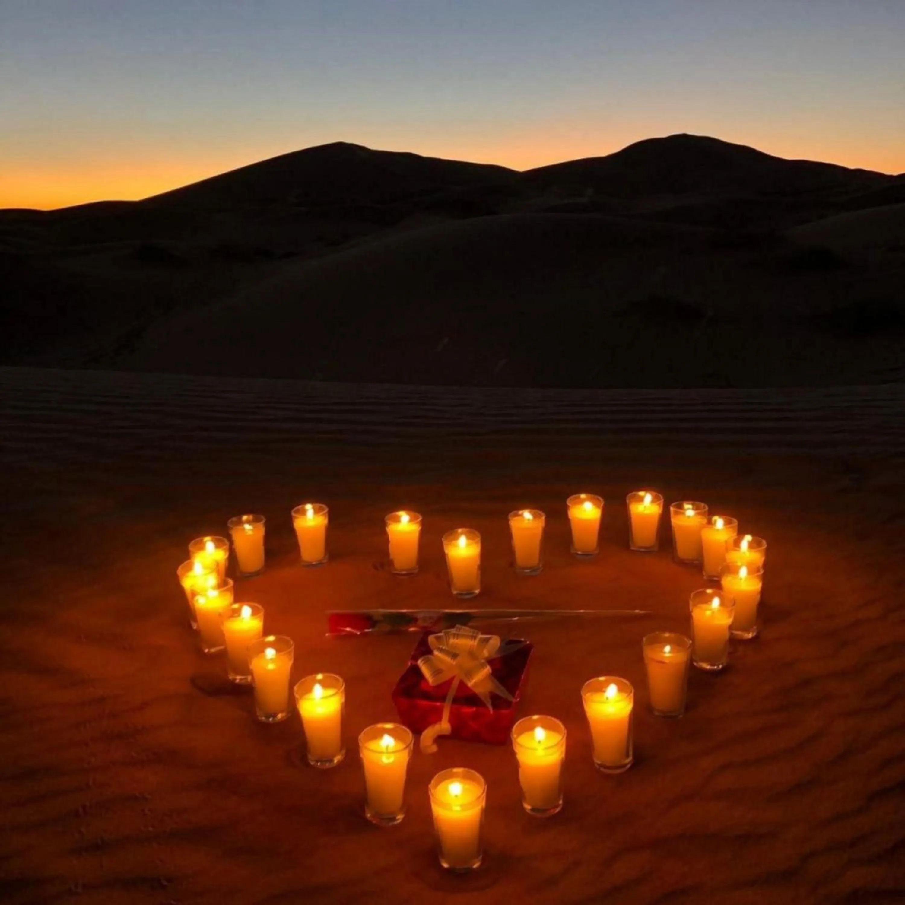Night in Merzouga heart camp