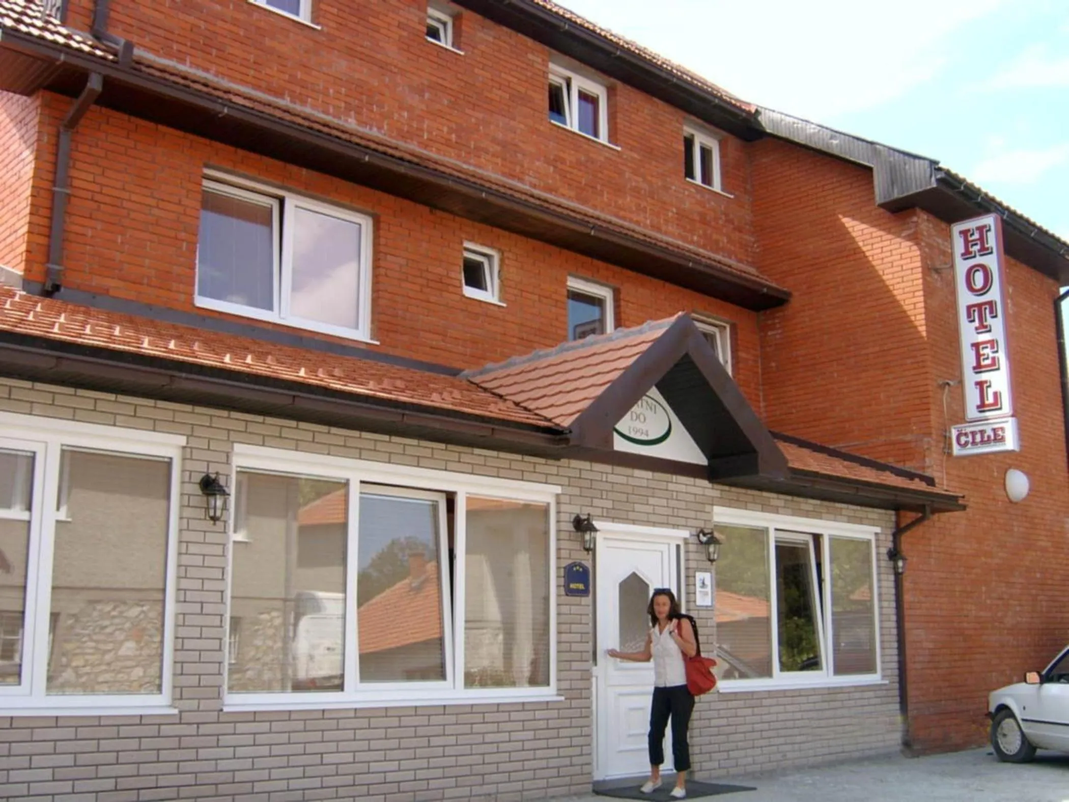Facade/entrance in Hotel Čile