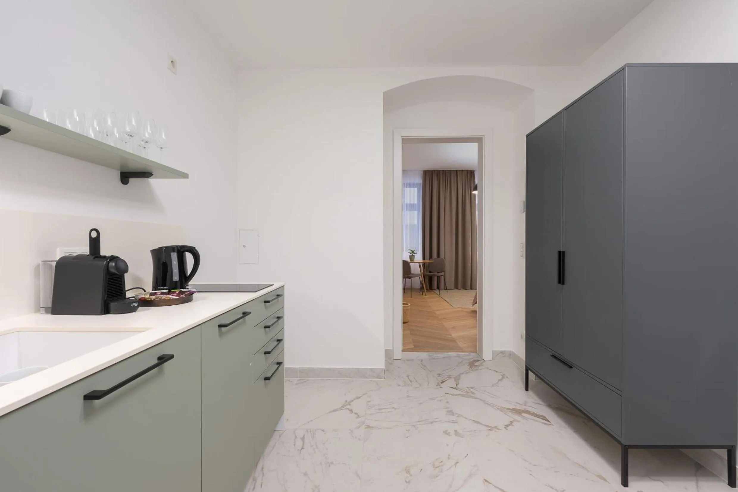 Coffee/tea facilities in Limehome Vienna Karajangasse