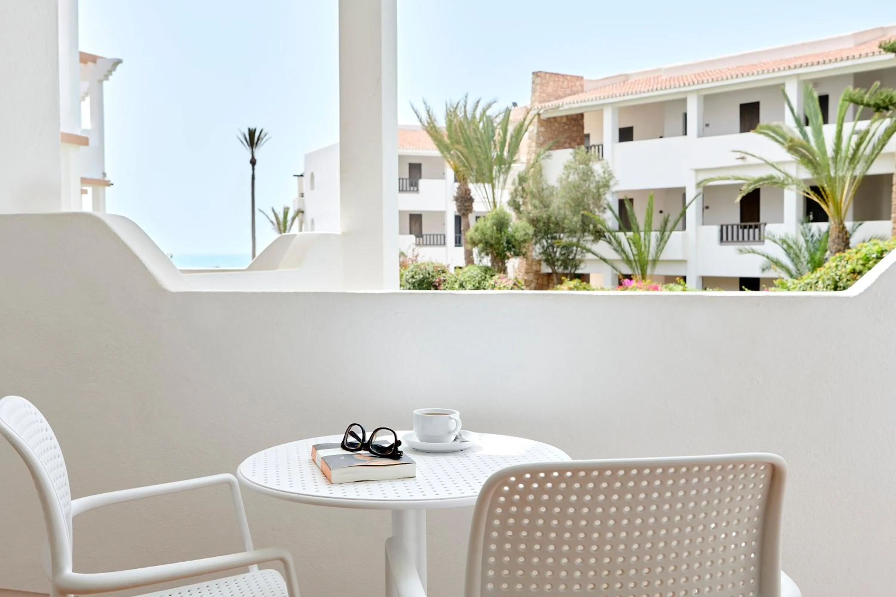 Balcony/Terrace in Iberostar Waves Founty Beach All Inclusive