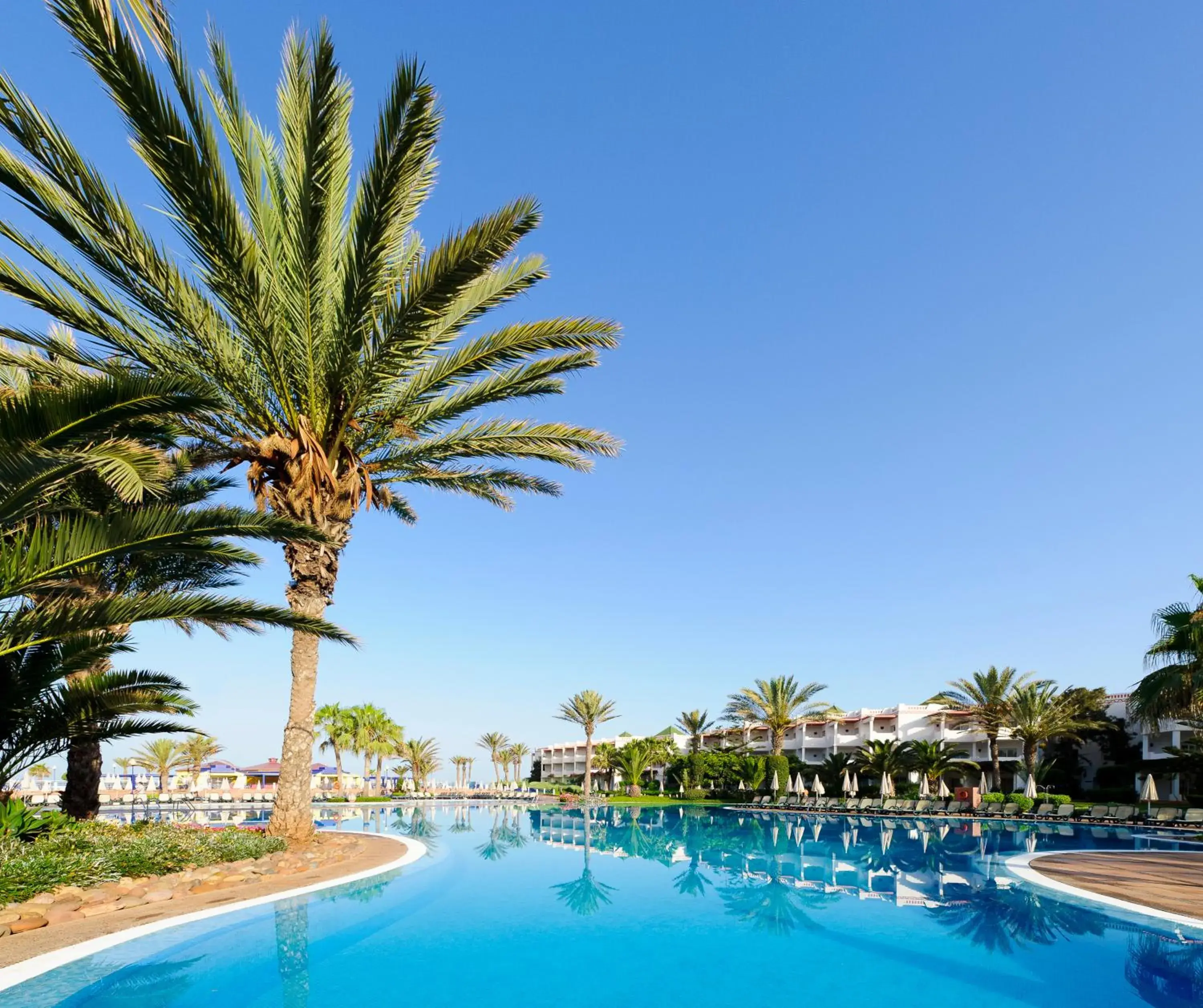 Swimming pool in Iberostar Waves Founty Beach All Inclusive Swimming pool in Iberostar Waves Founty Beach All Inclusive