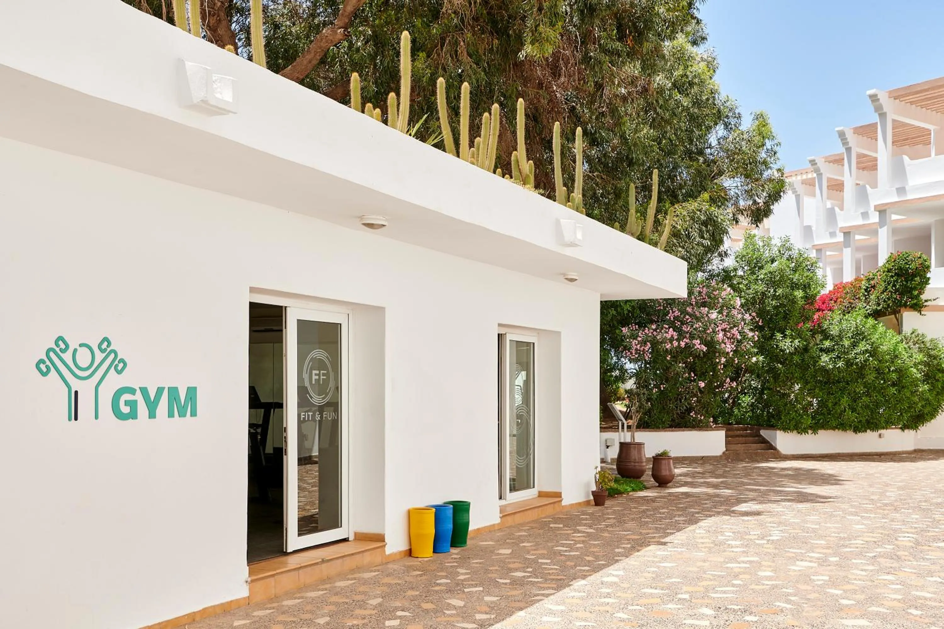 Fitness centre/facilities in Iberostar Waves Founty Beach All Inclusive