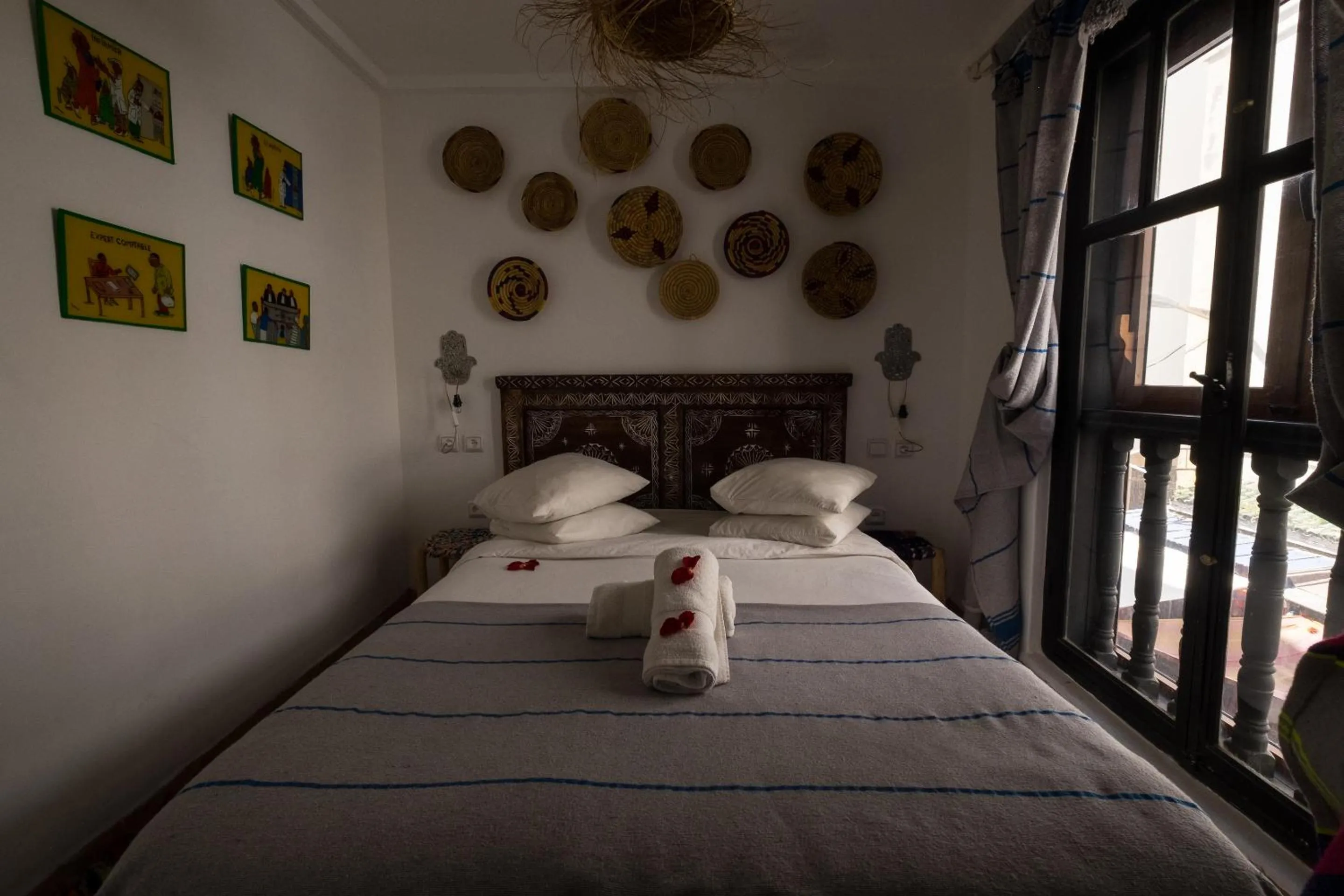 Bedroom, Bed in Riad Inna & Watersports Center