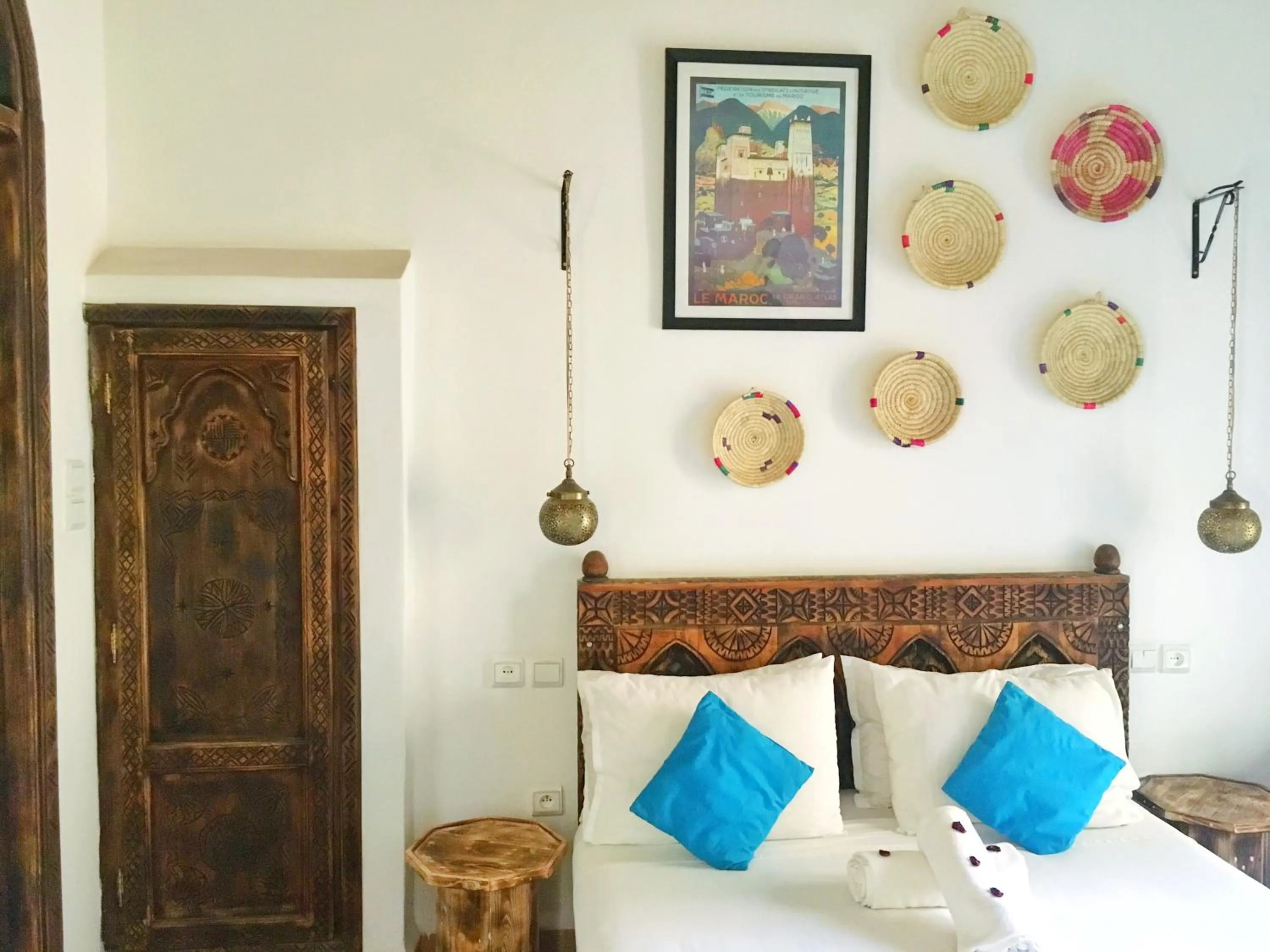 Photo of the whole room, Bed in Riad Inna & Watersports Center