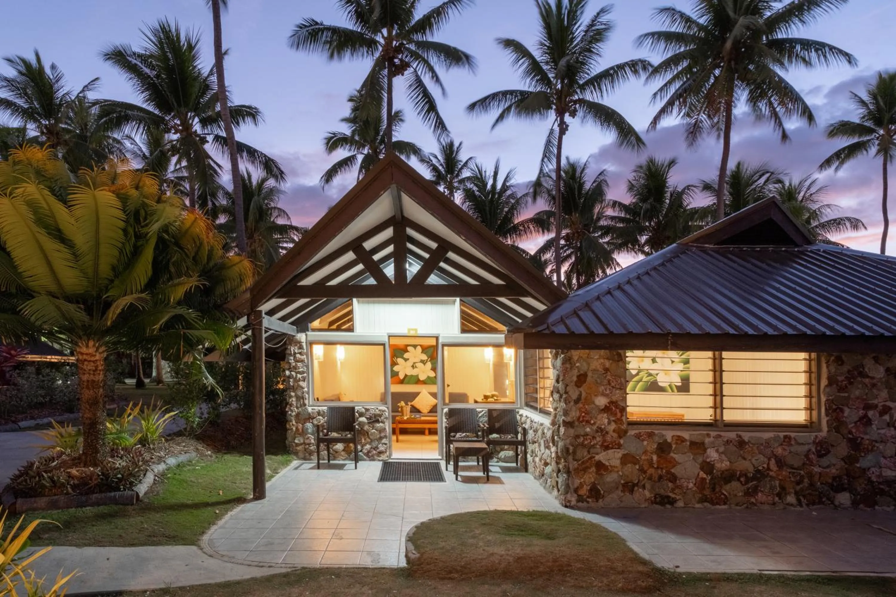 Patio in Plantation Island Resort