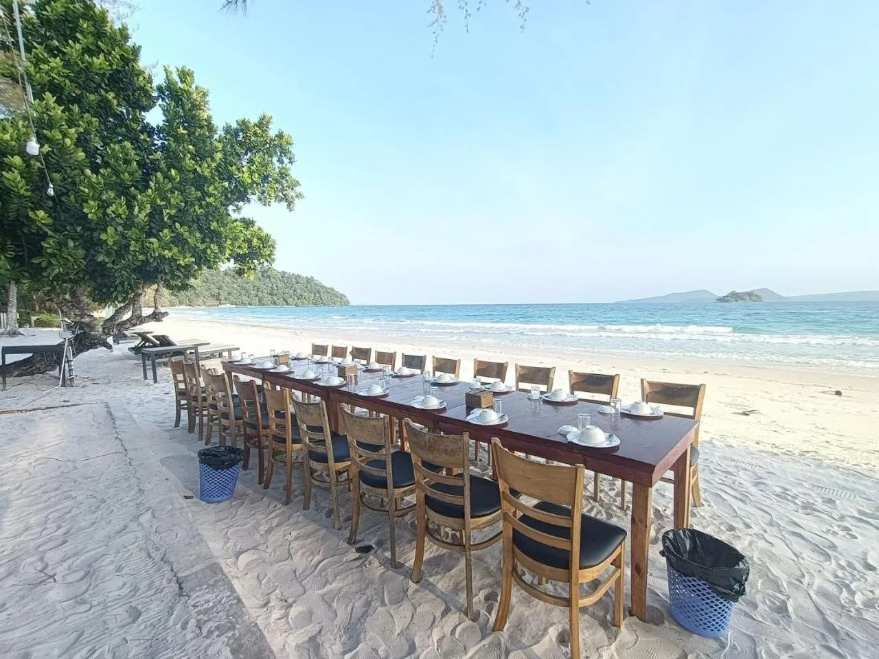 Dining area in SCARLET SAILS VILLA